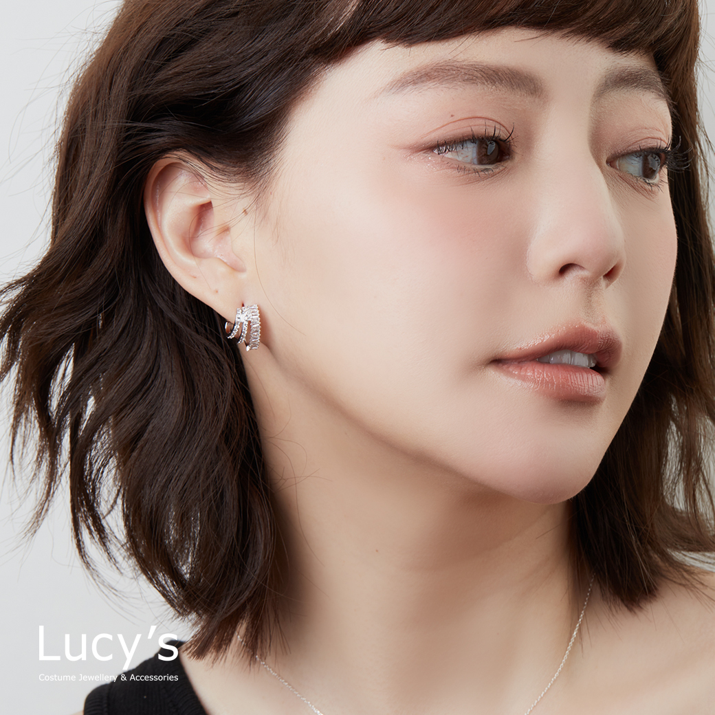 輕奢波光 耳環 (123130)