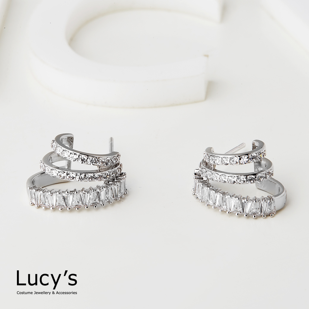 輕奢波光 耳環 (123130)