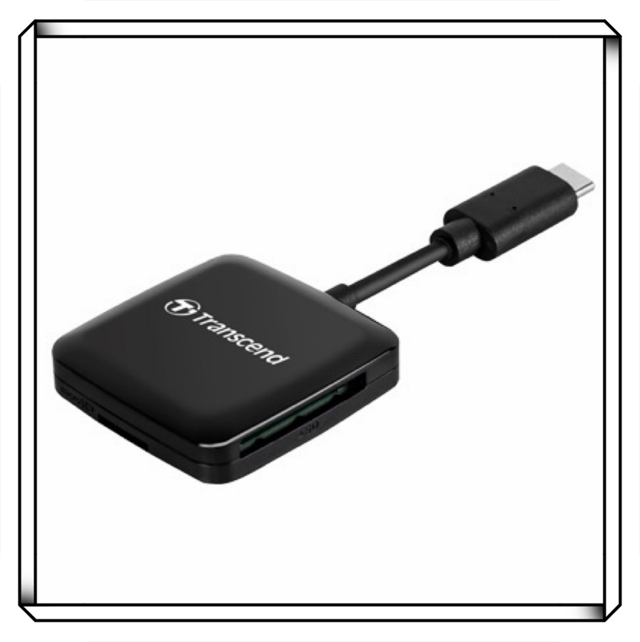 Transcend 創見 RDC3 高速Type C SD記憶卡 雙槽讀卡機 TS-RDC3