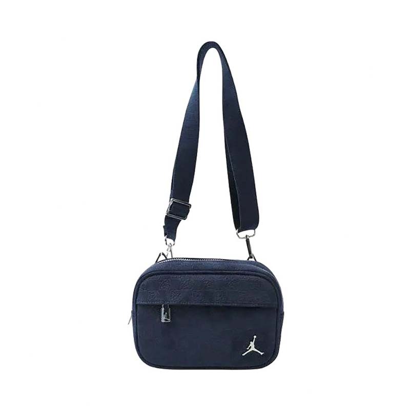NIKE Jordan Monogram 海軍藍 肩背包 相機包 斜背 喬丹 IQ3210-410 [台灣現貨]