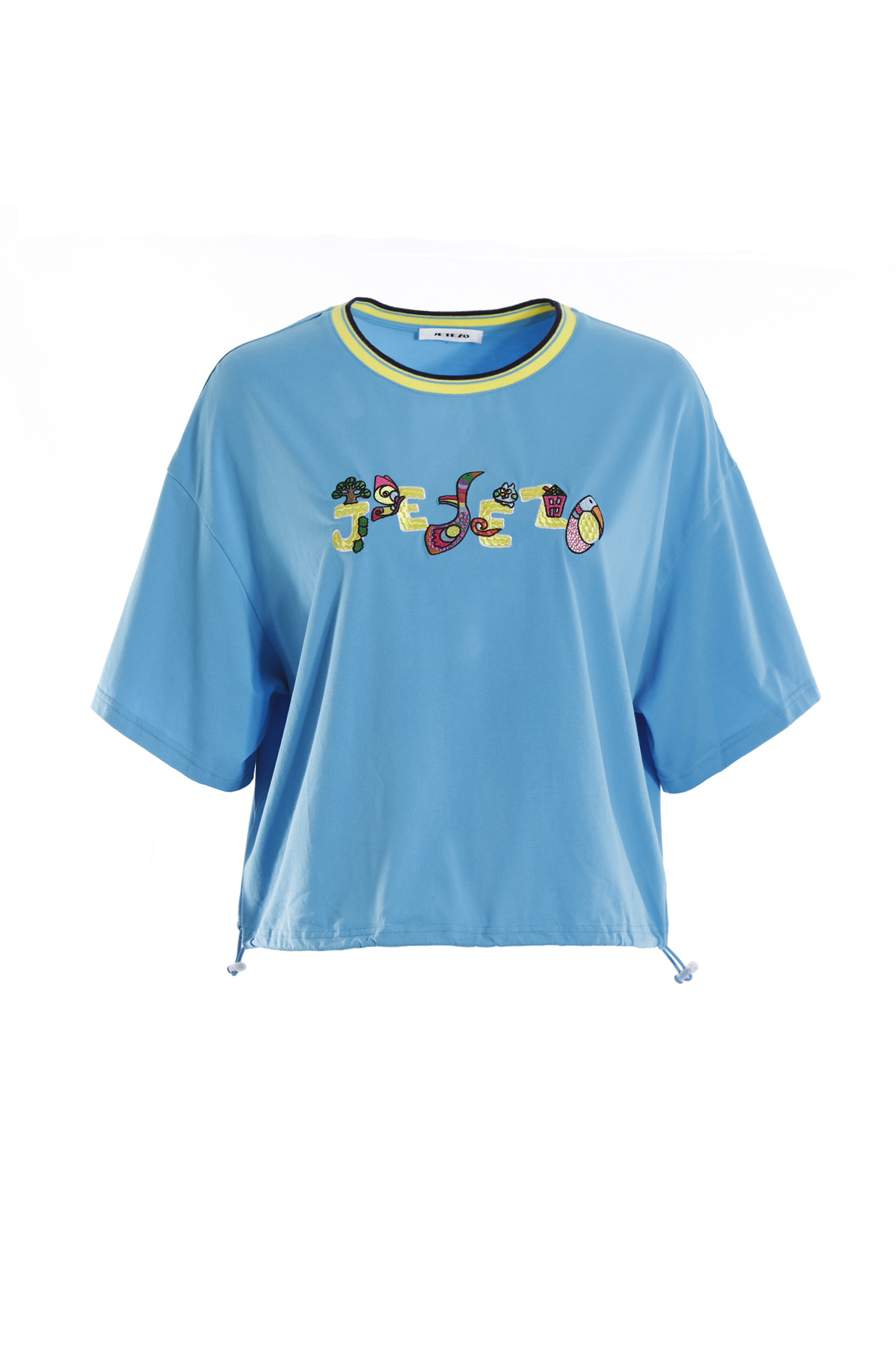 BD10332A1 玩趣抽繩短版上衣