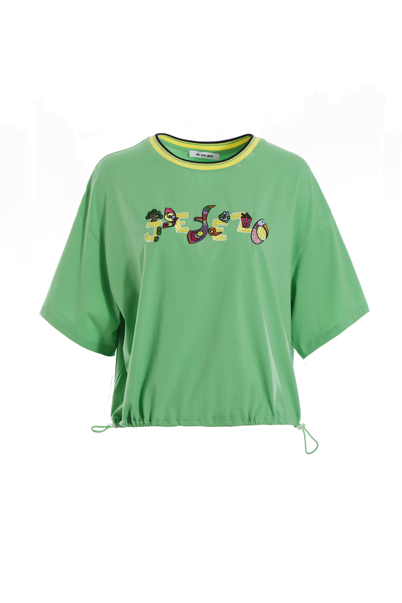 BD10332A1 玩趣抽繩短版上衣