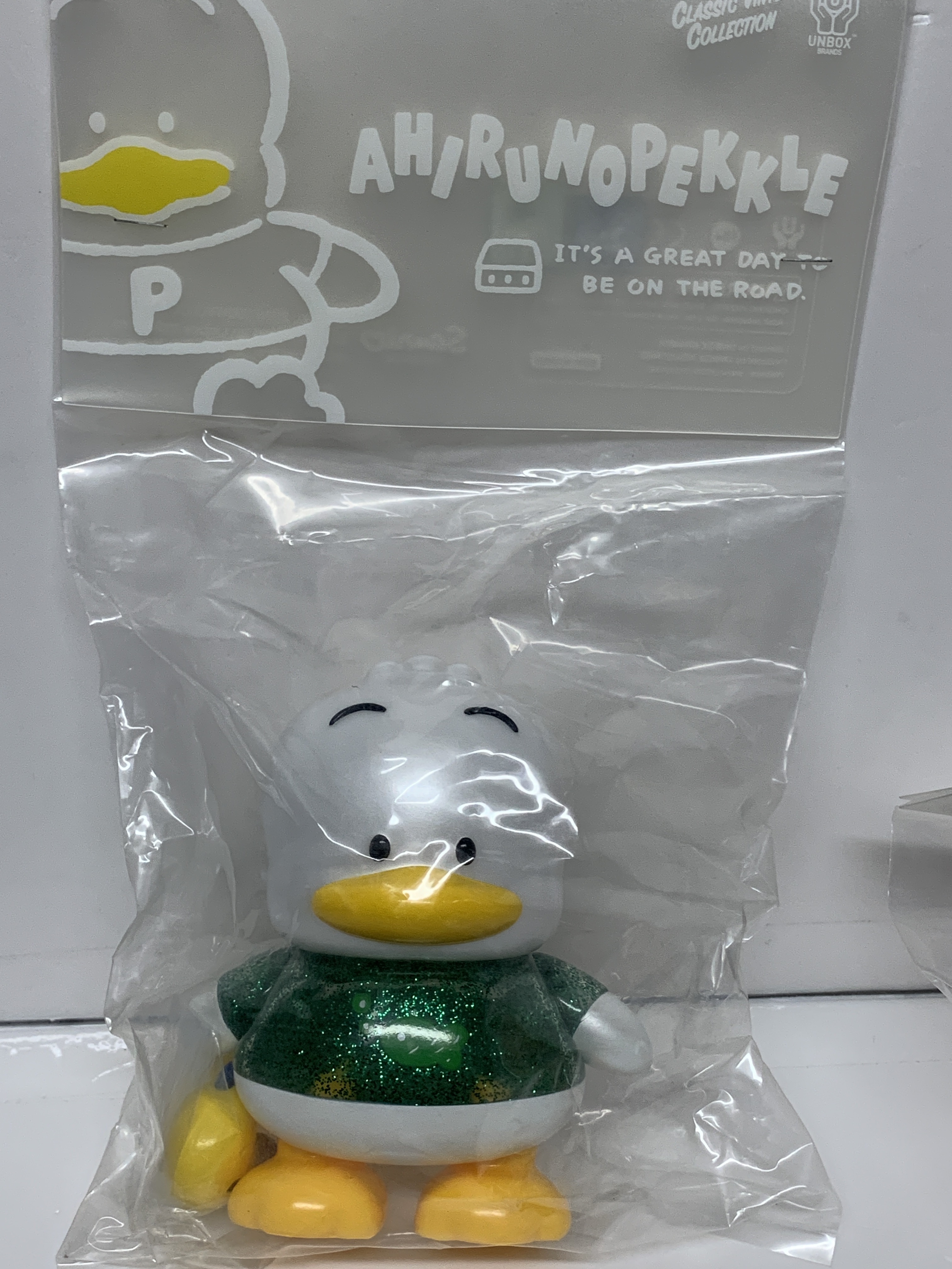 Ap 鴨 綠色閃粉 unbox