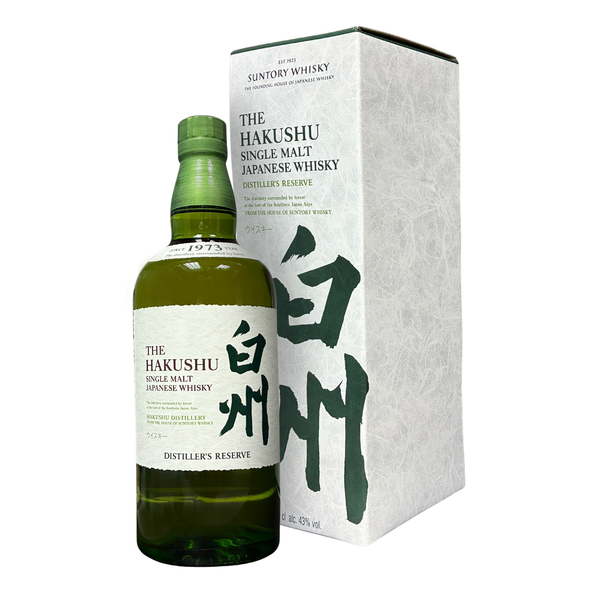 白州 Hakushu Distiller's Reserve 43%