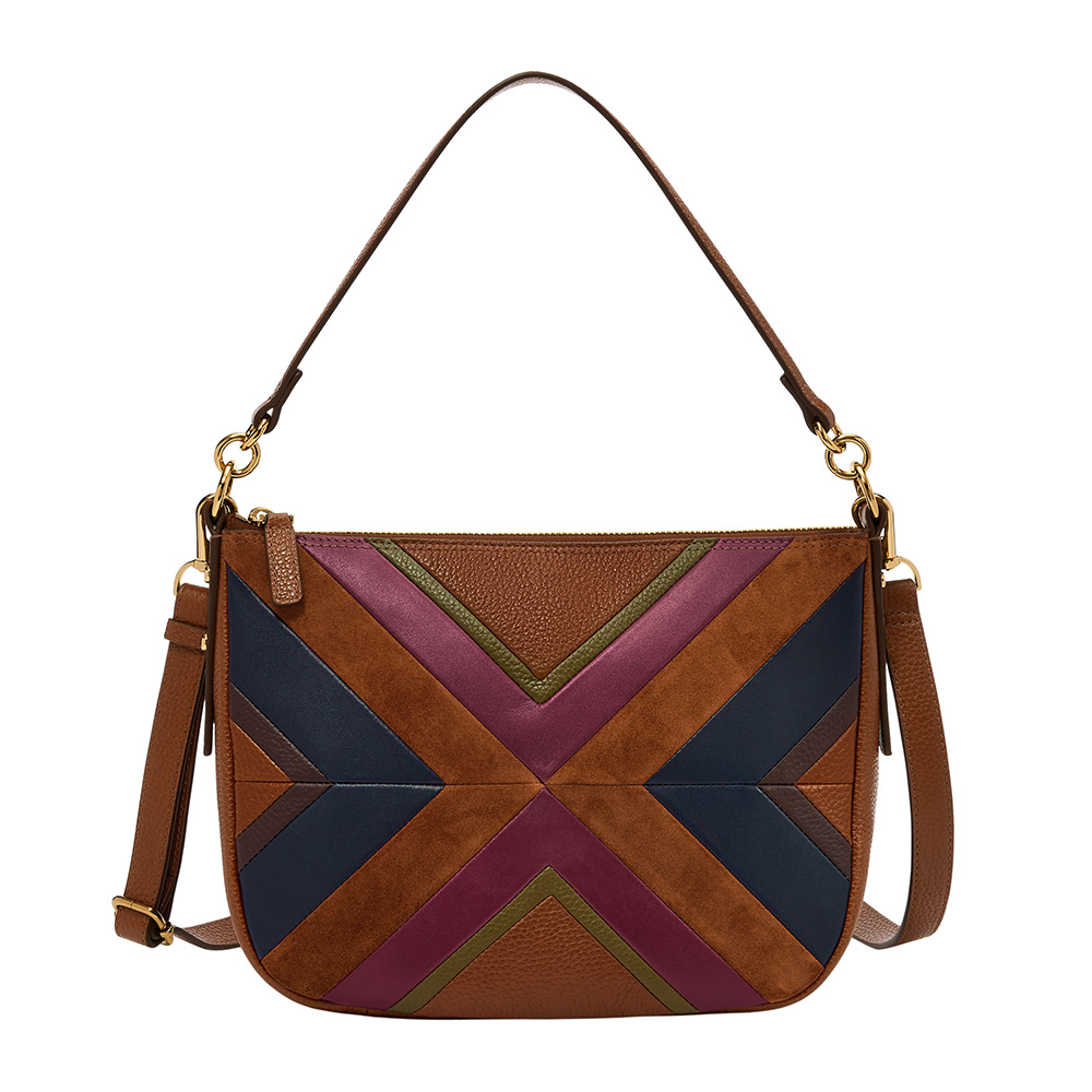 Jolie 真皮法棍包-異色拼接 ZB11163186