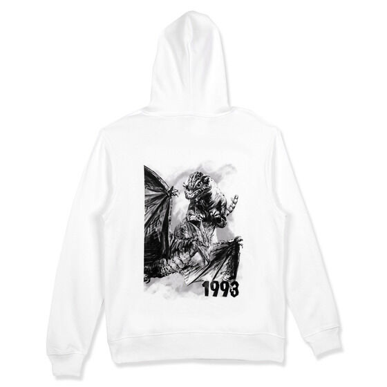 224661 Pbandai 預訂 2025/12月 ゴジラ　モノクロデザインパーカー　ラドン＆ベビーゴジラ