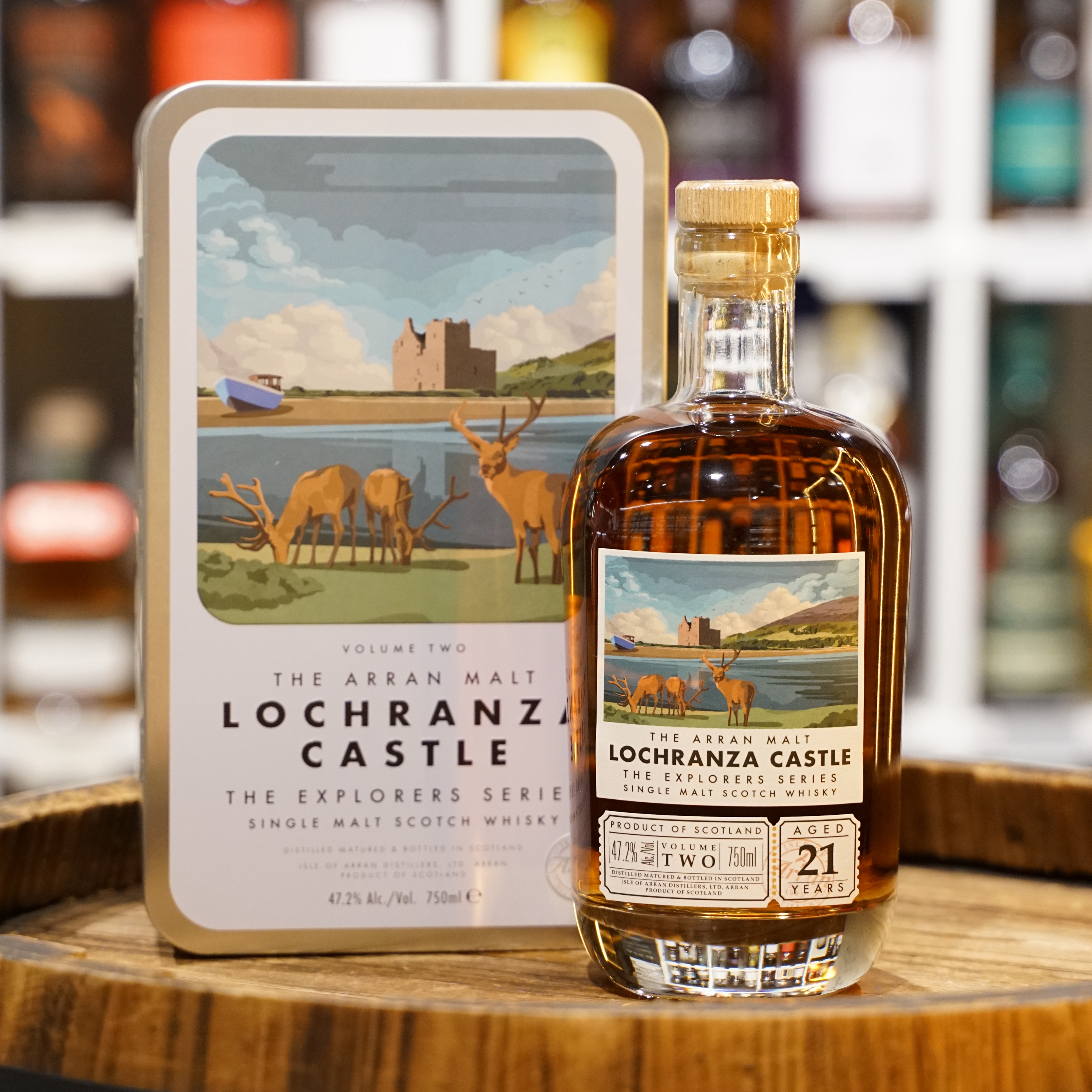 The Arran Malt Distillery Lochranza Castle 21YO 47.2% Limited Edition Single Malt Whisky