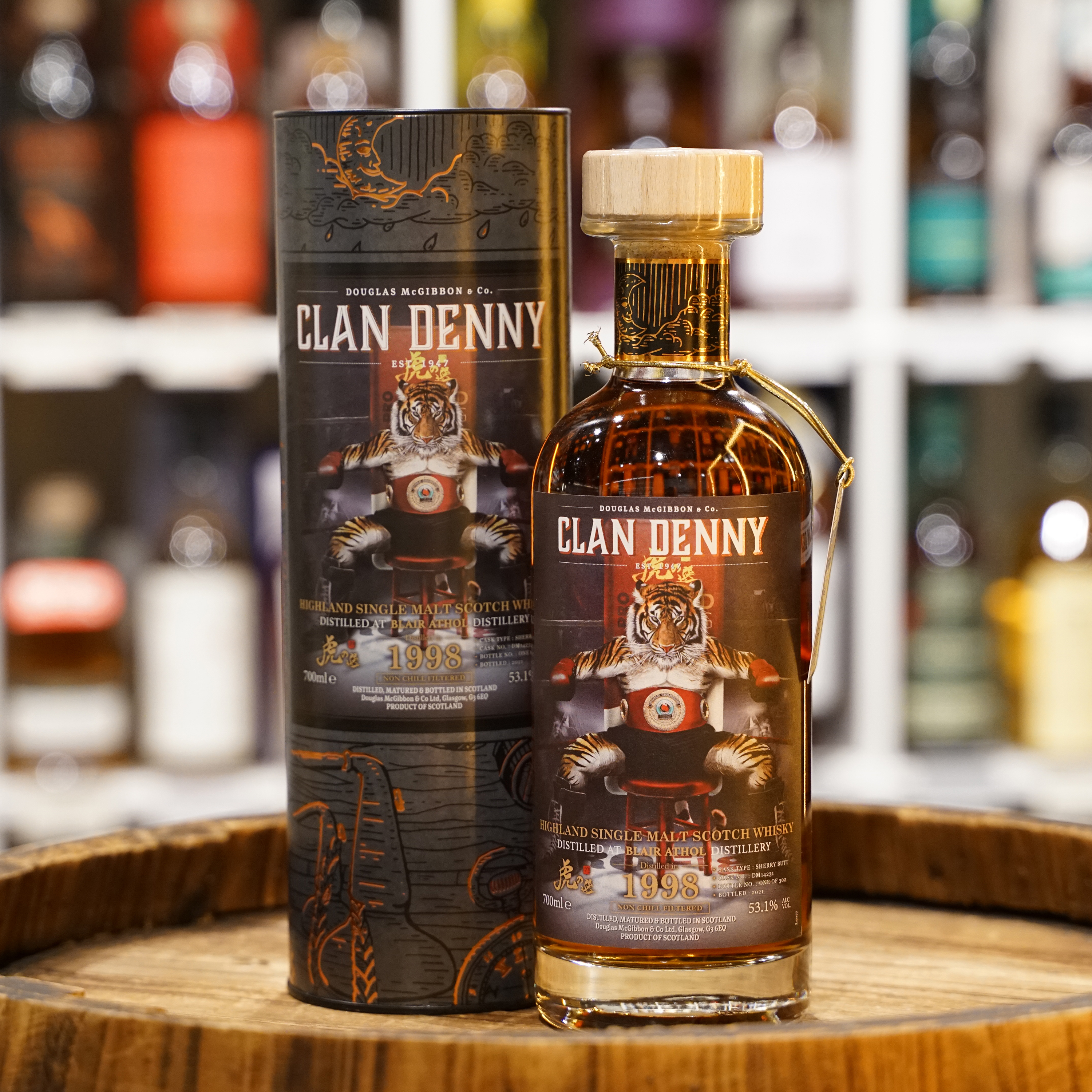 虎之選 拳擊虎 Clan Denny Blair Athol Single Cask Single Malt Scotch Whisky