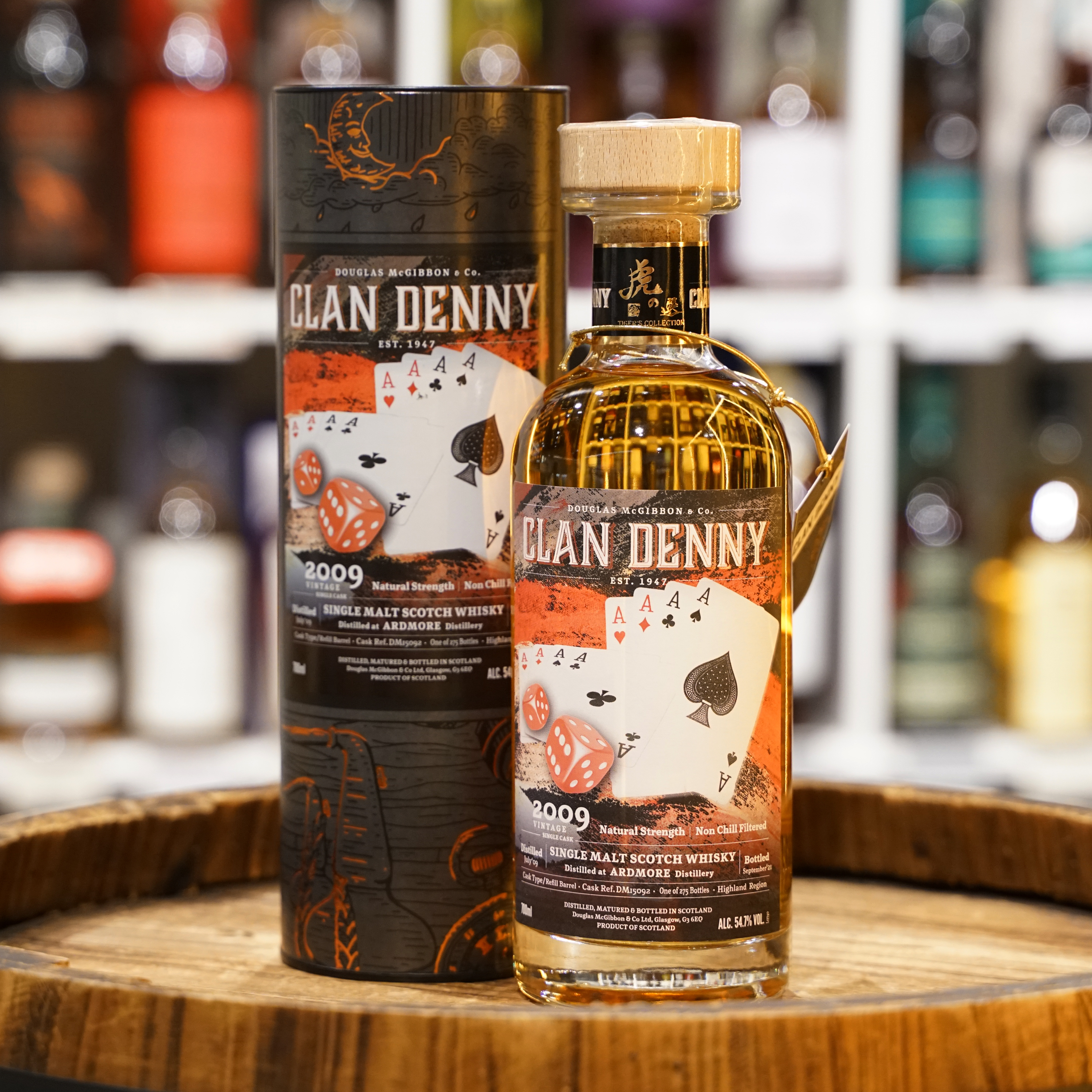 CLAN DENNY シングルモルトウイスキー 2009年 虎之選4A Clan Denny Ardmore 2009 Single Cask Single Malt