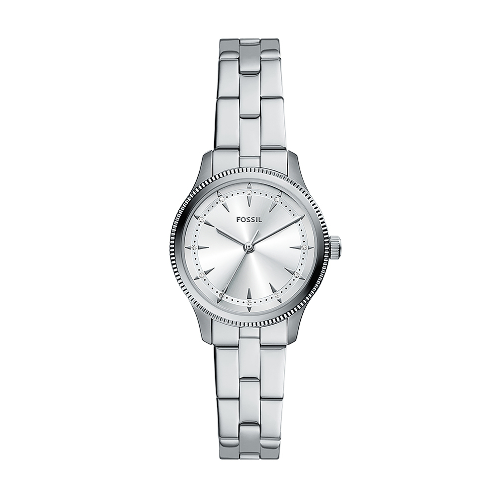 Brynn 簡約細緻女錶 銀色不鏽鋼錶帶 30 MM BQW8016