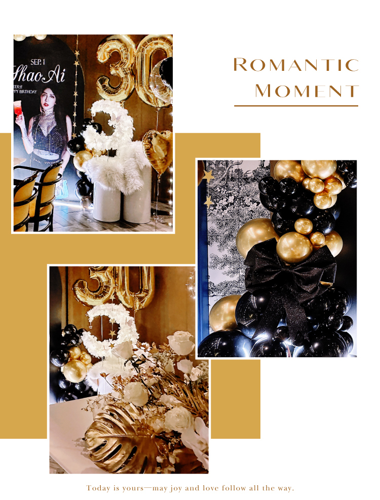 【餐廳】漢來．黑金色系