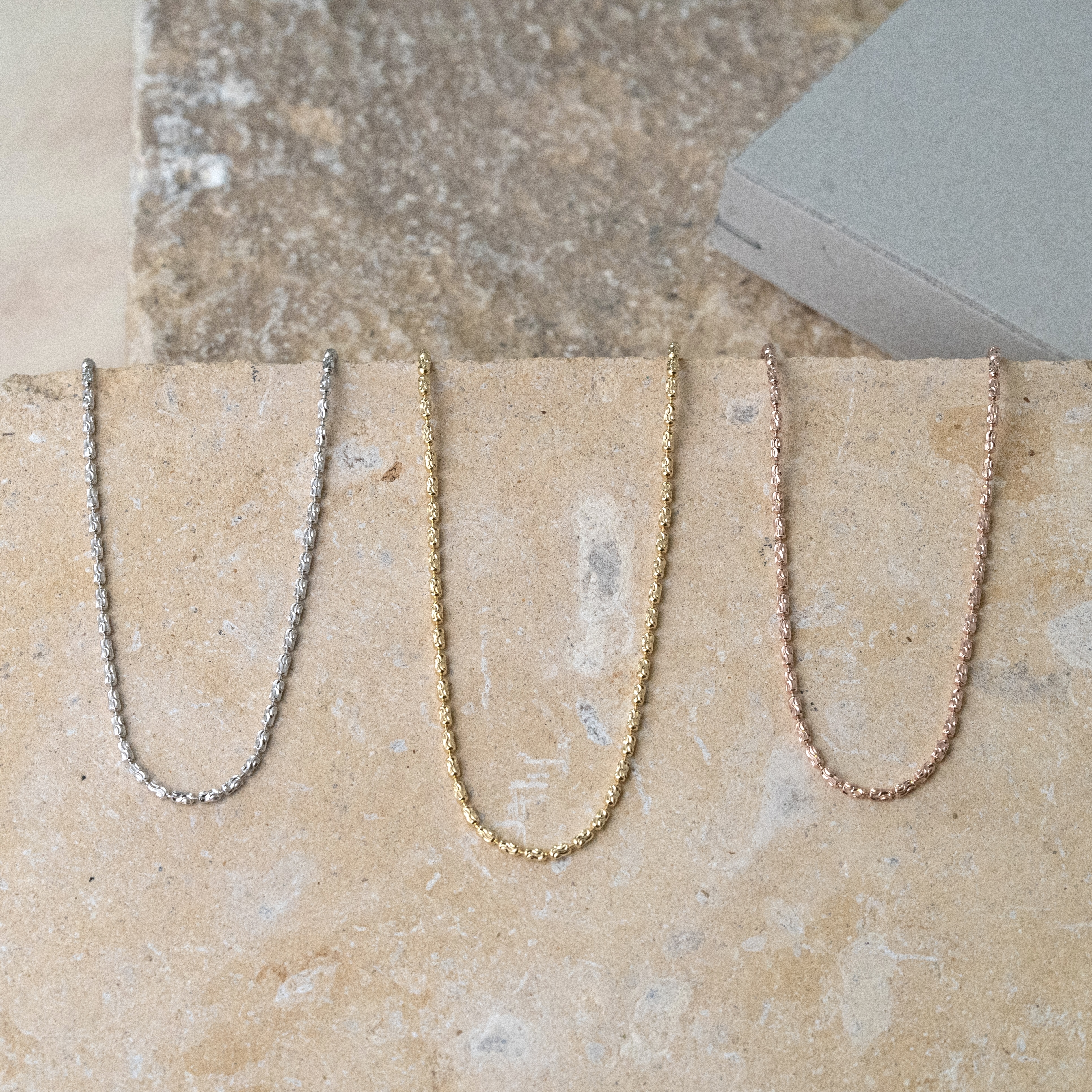 Svn25 意大利純銀鍍白金鍊