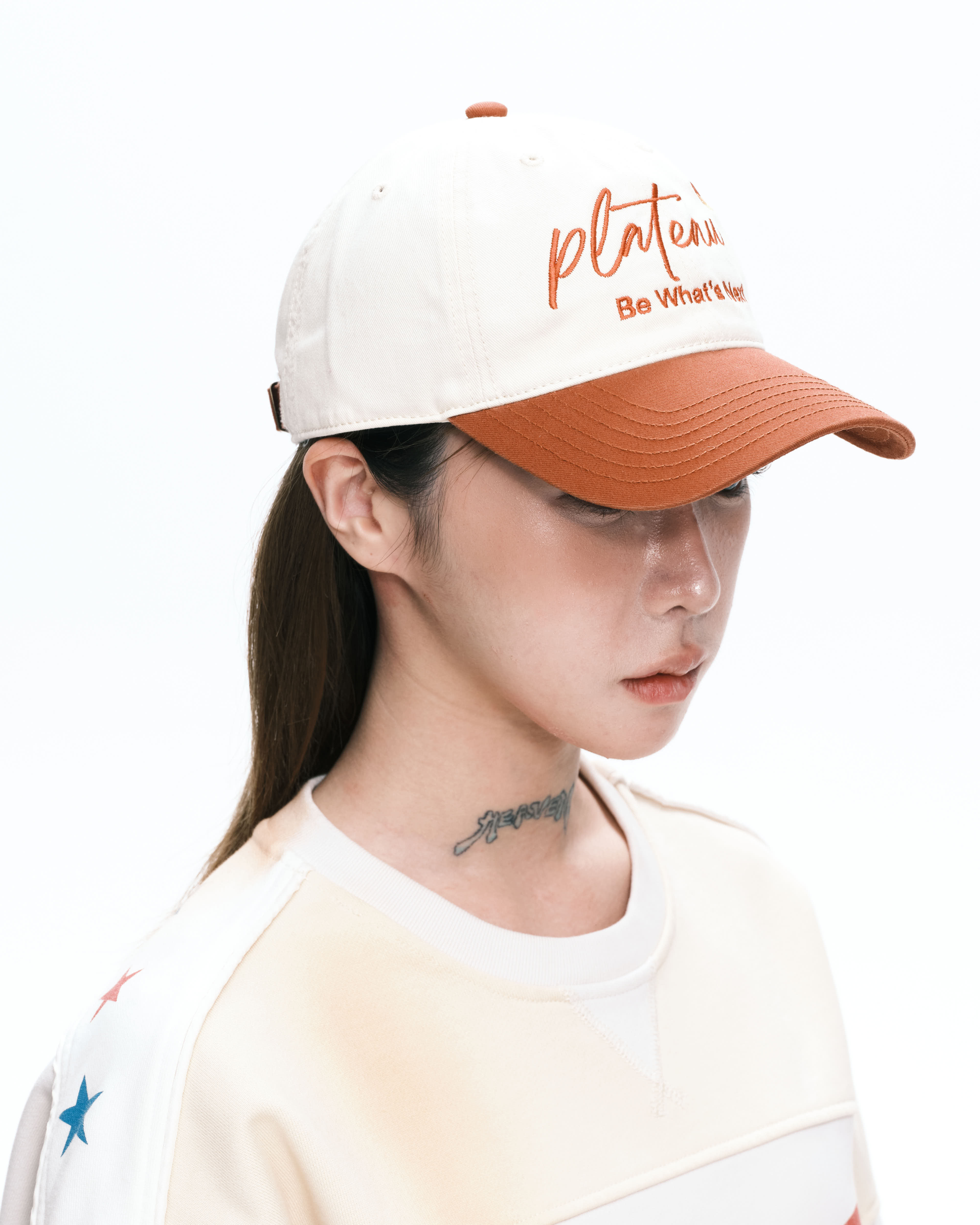 PLATEAU STUDIO｜Logo Cap (Brick / Beige)