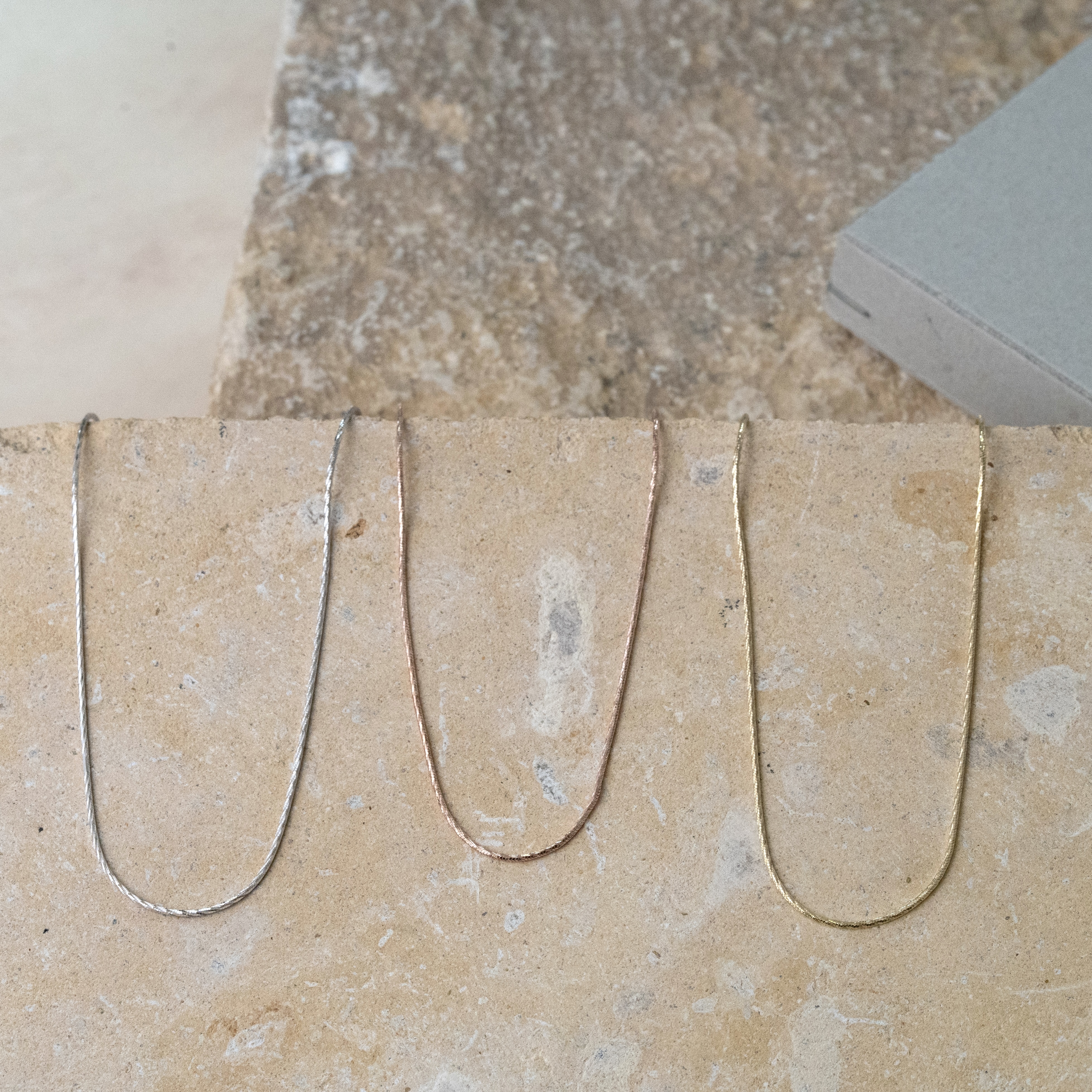 Svn15 意大利純銀鍍白金鍊