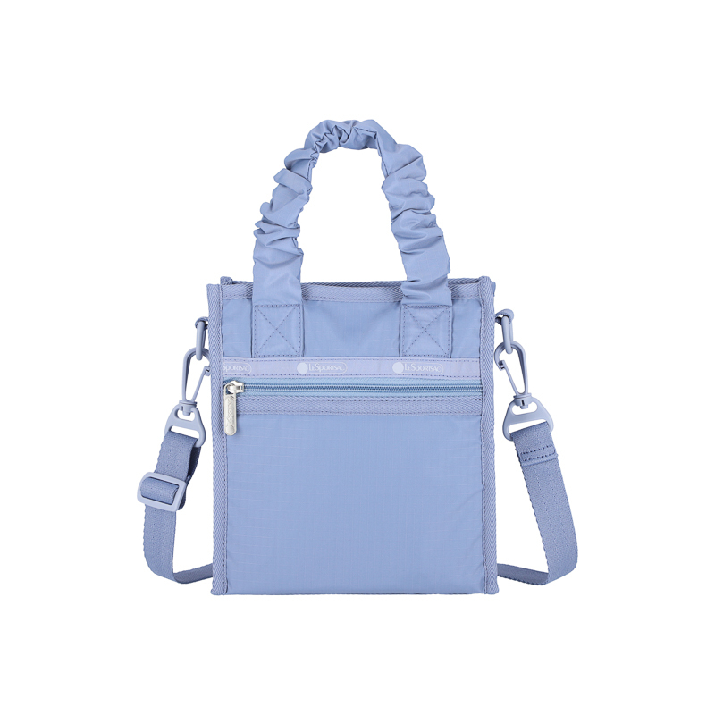 迷你方型手挽/斜揹袋 (SLATE BLUE)