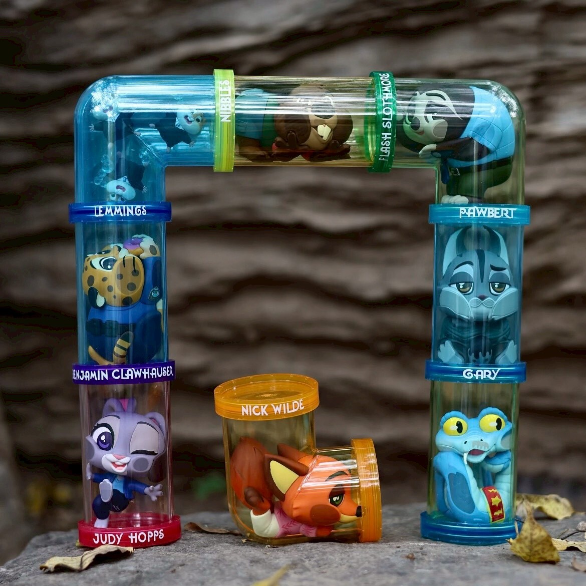 <正版授權>HotToys 動物方城市2 水管造型 盲盒 尼克 茱蒂 閃電 洪金豹 毒蛇蓋瑞