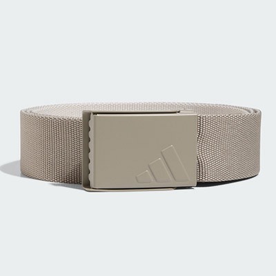 adidas 男用皮帶 #JX2371, 深米