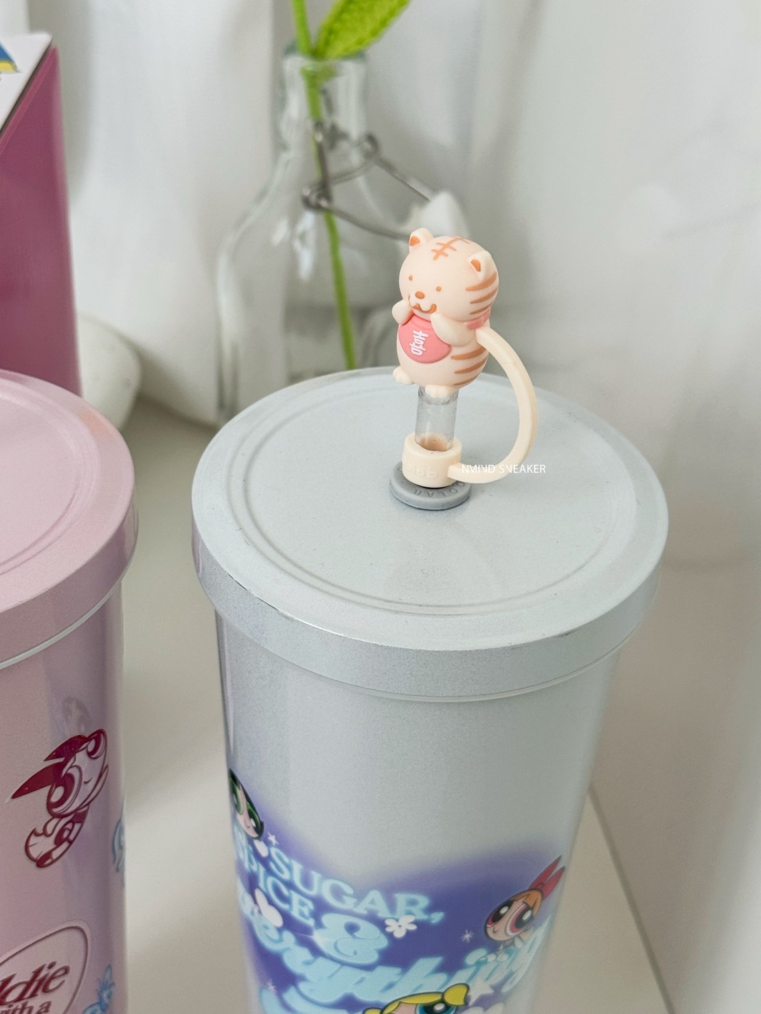 我の珍藏寶貝🎀喝好運✨Oolab 吉祥物系列 矽膠防塵 吸管套