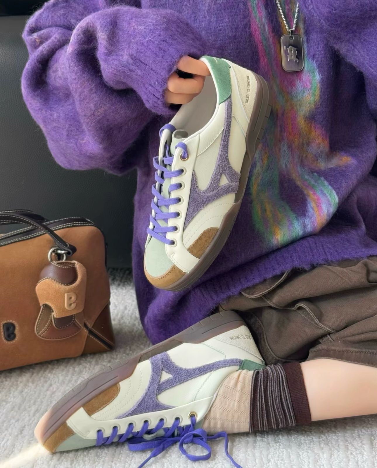 預訂| Mizuno CT Club Purple / Mocha