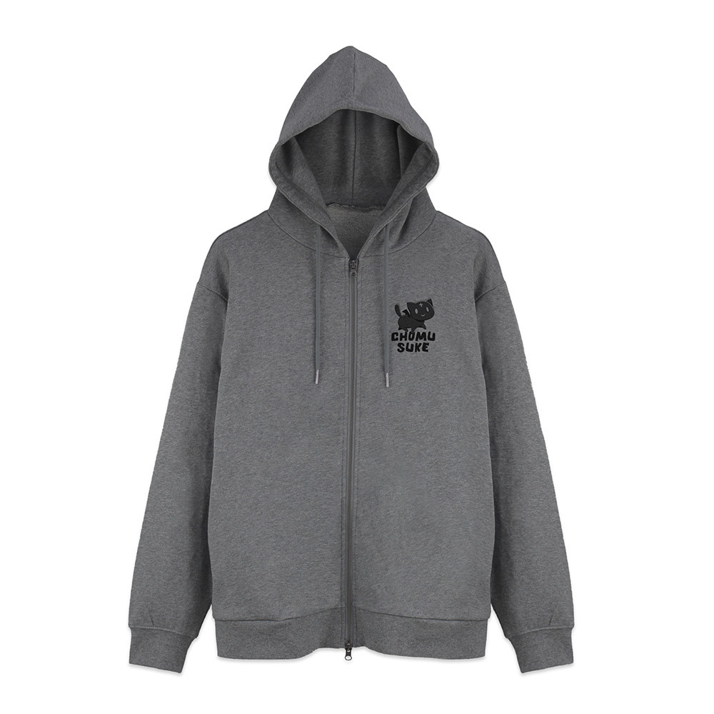 Cospa 1020 ちょむすけ ジップパーカー Ver.4.0 [この素晴らしい世界に祝福を！] MIX GRAY