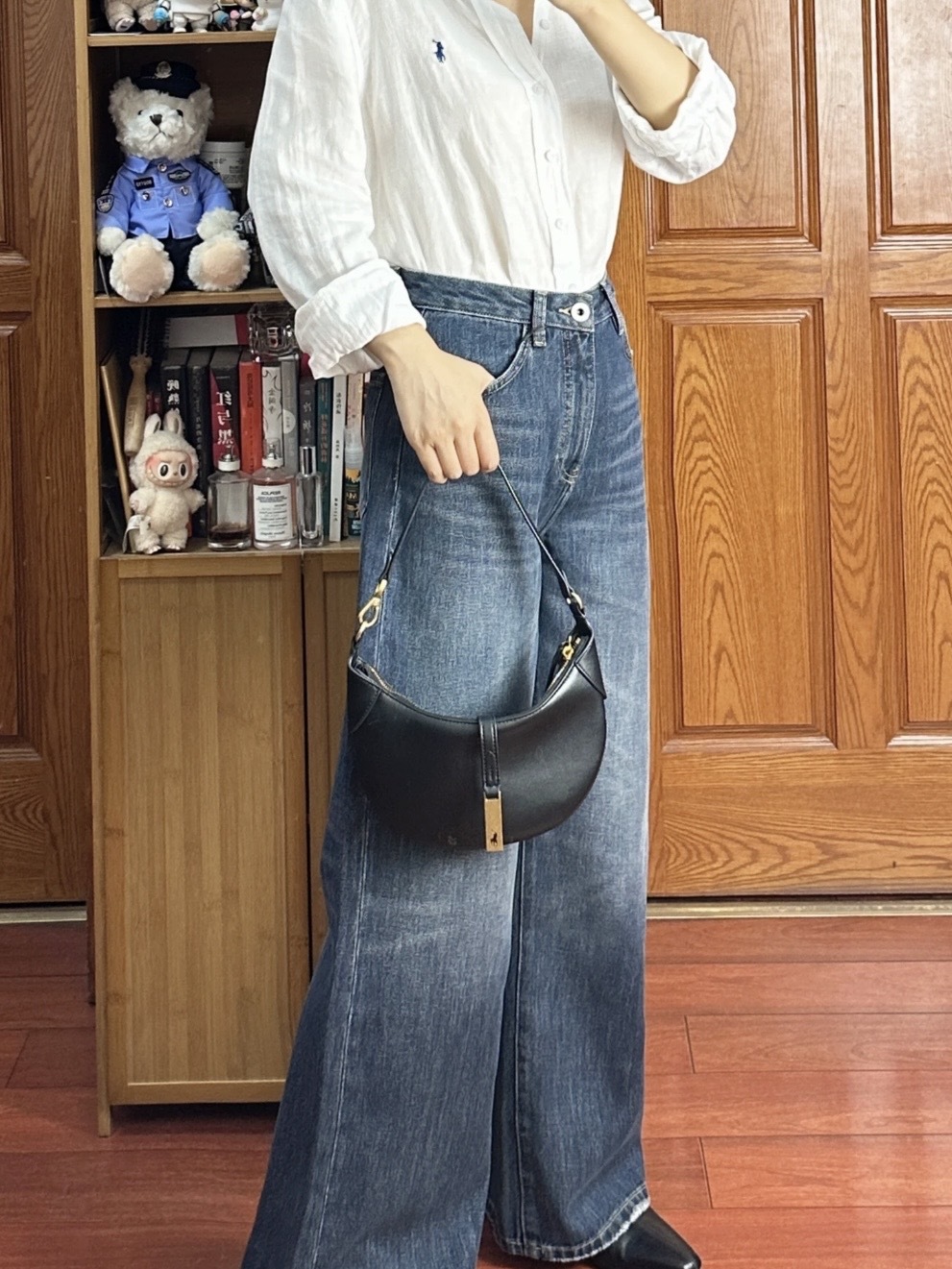 [二色選] Polo Ralph Lauren Polo ID 牛皮迷你餃子包