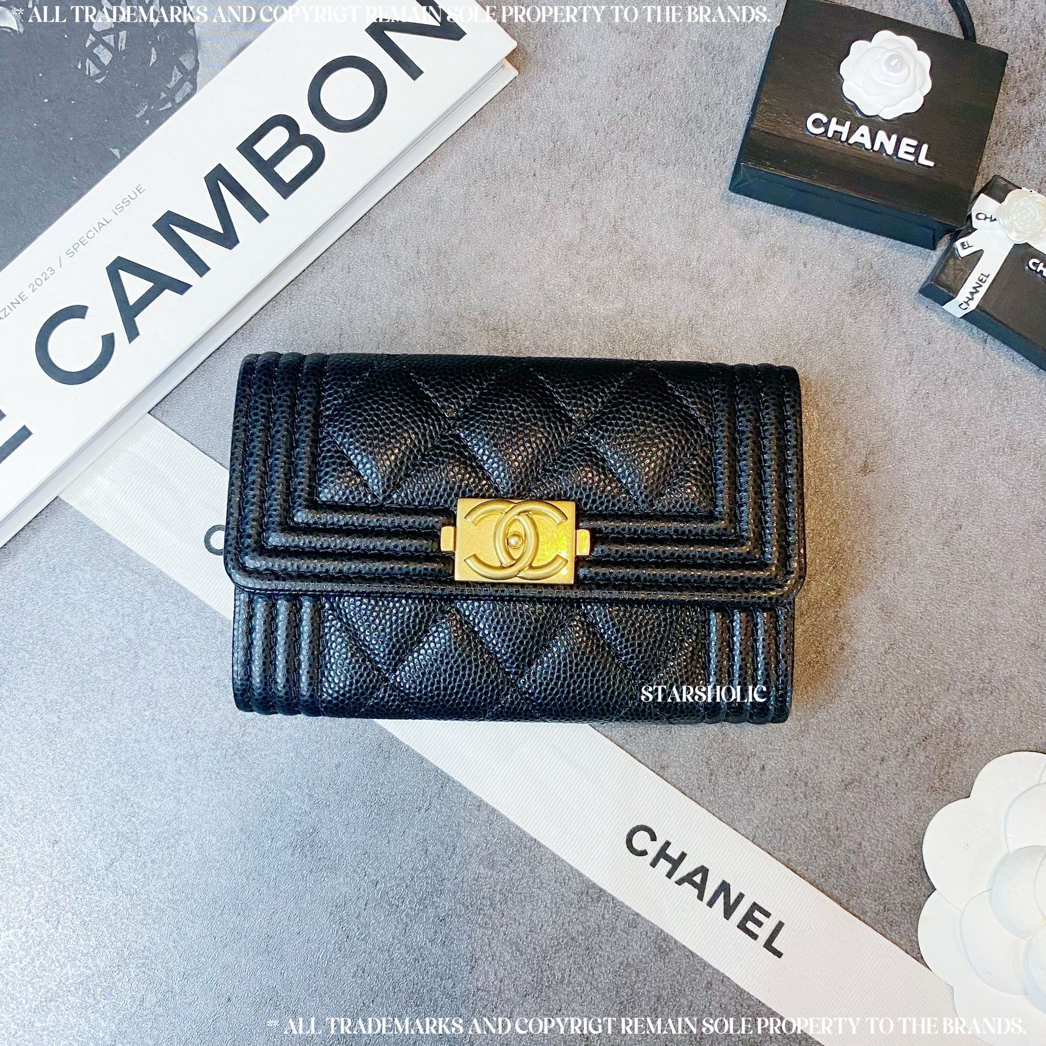 CHANEL Leboy Card Holder