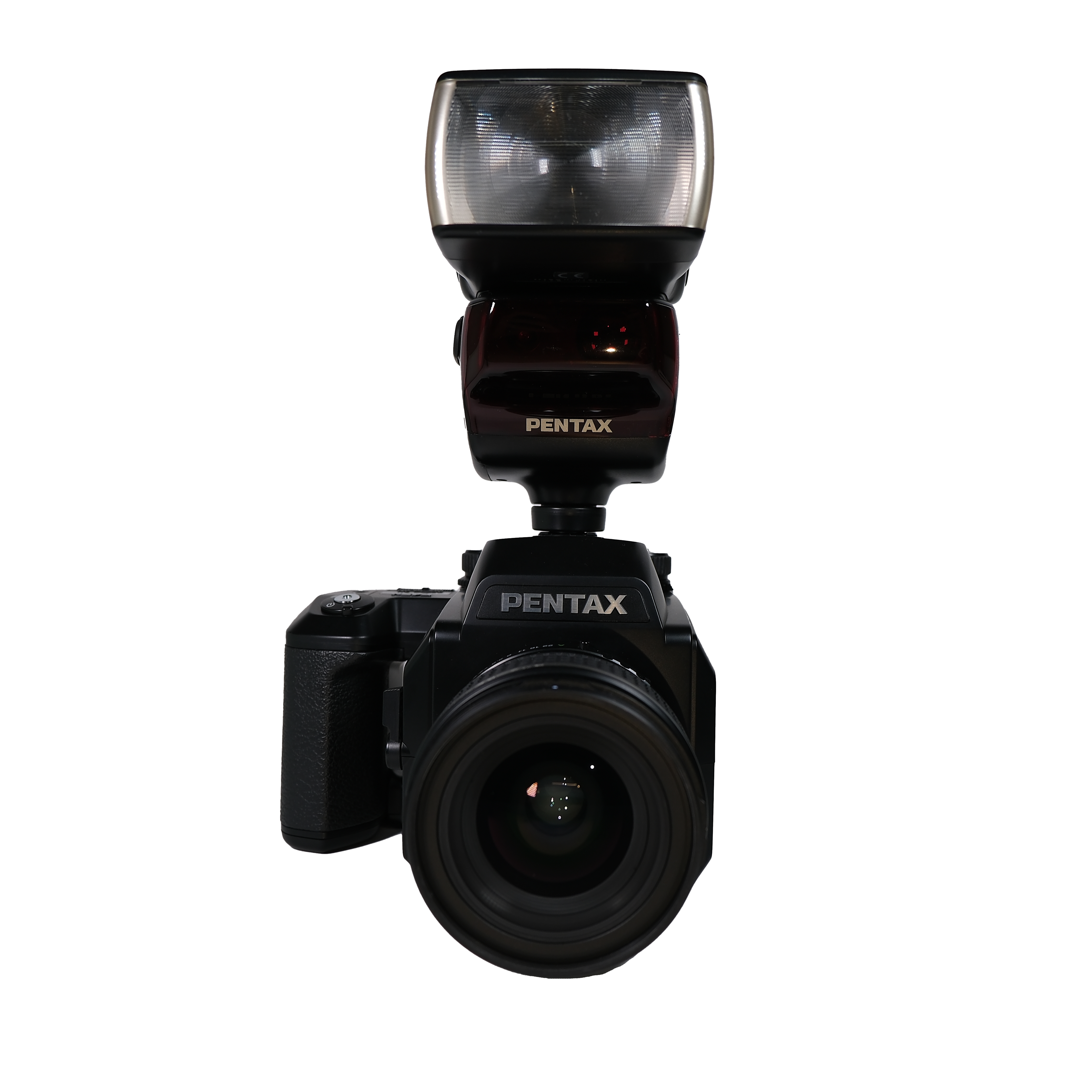 PENTAX 645N 菲林相機 + AF-500 閃燈自制套裝 HK$13,880 (訂金HK$500)