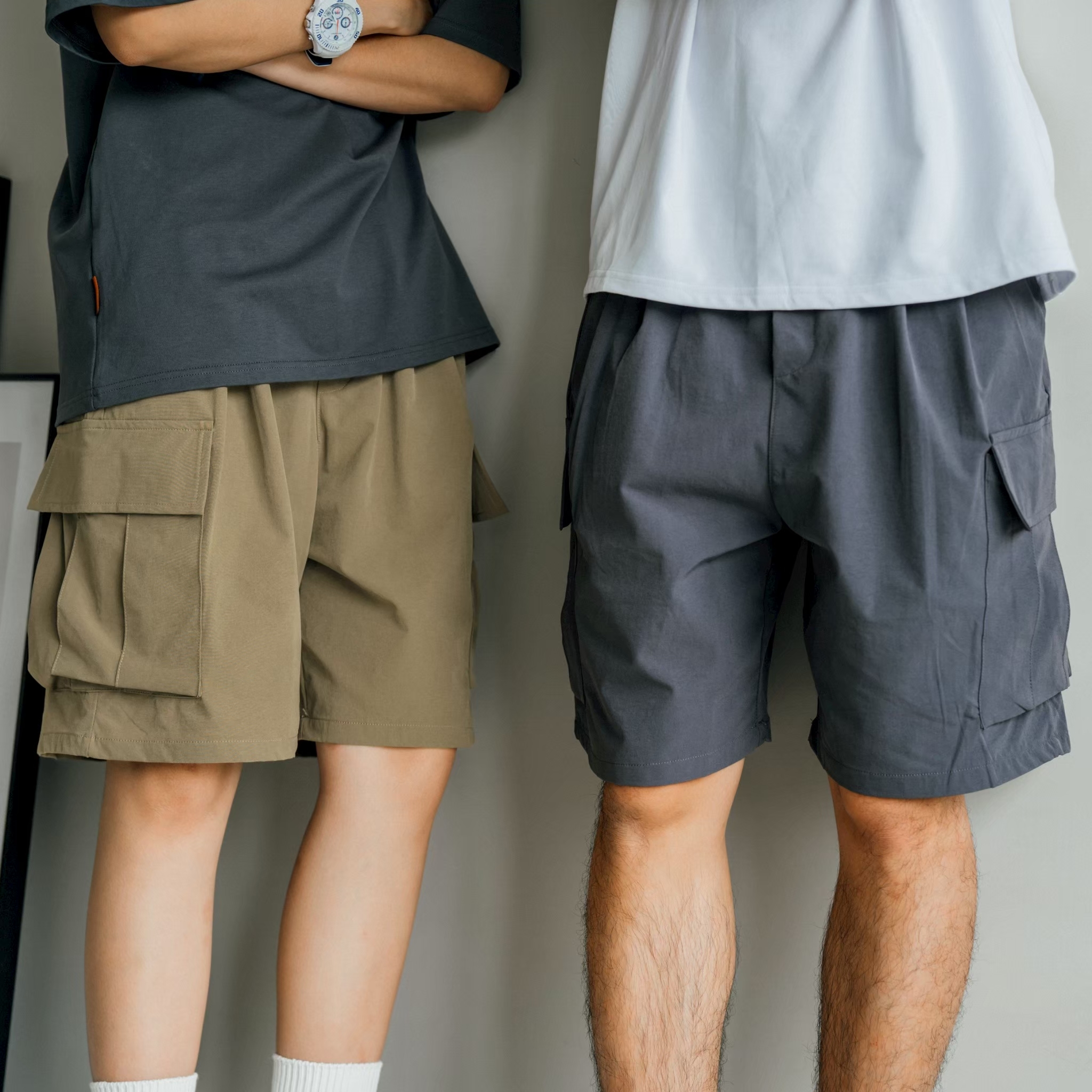 SBG 微立體口袋彈力寬鬆短褲【K660】