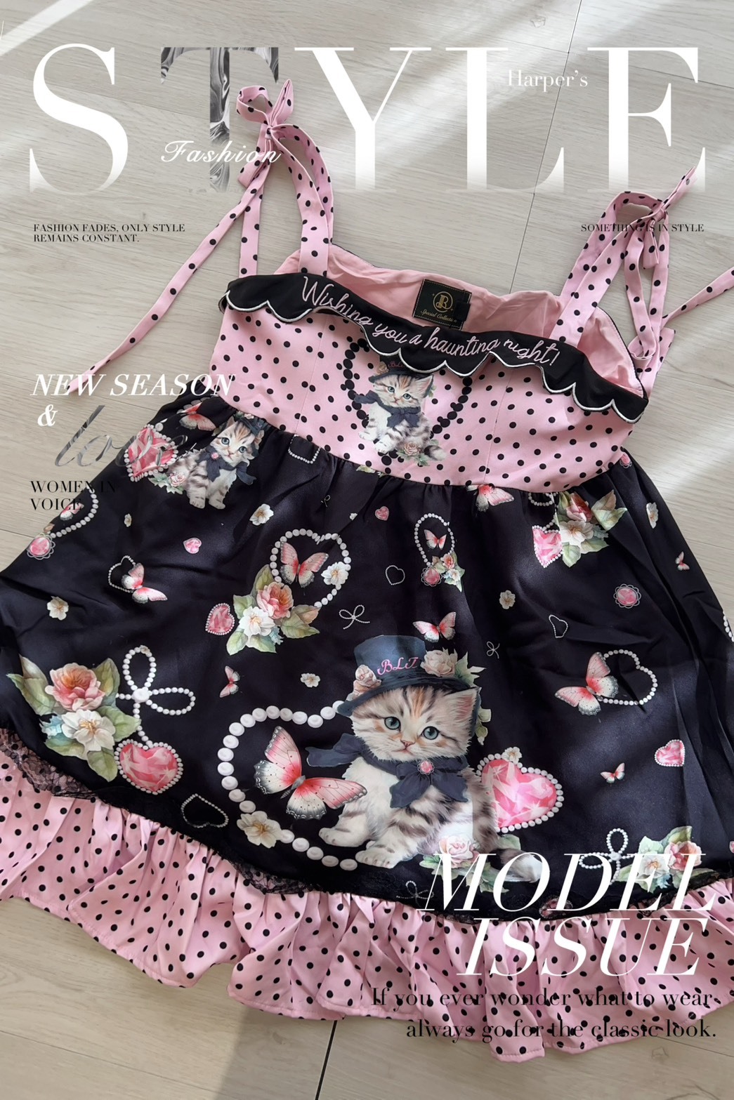 朵塔-BLT貓咪點點裙