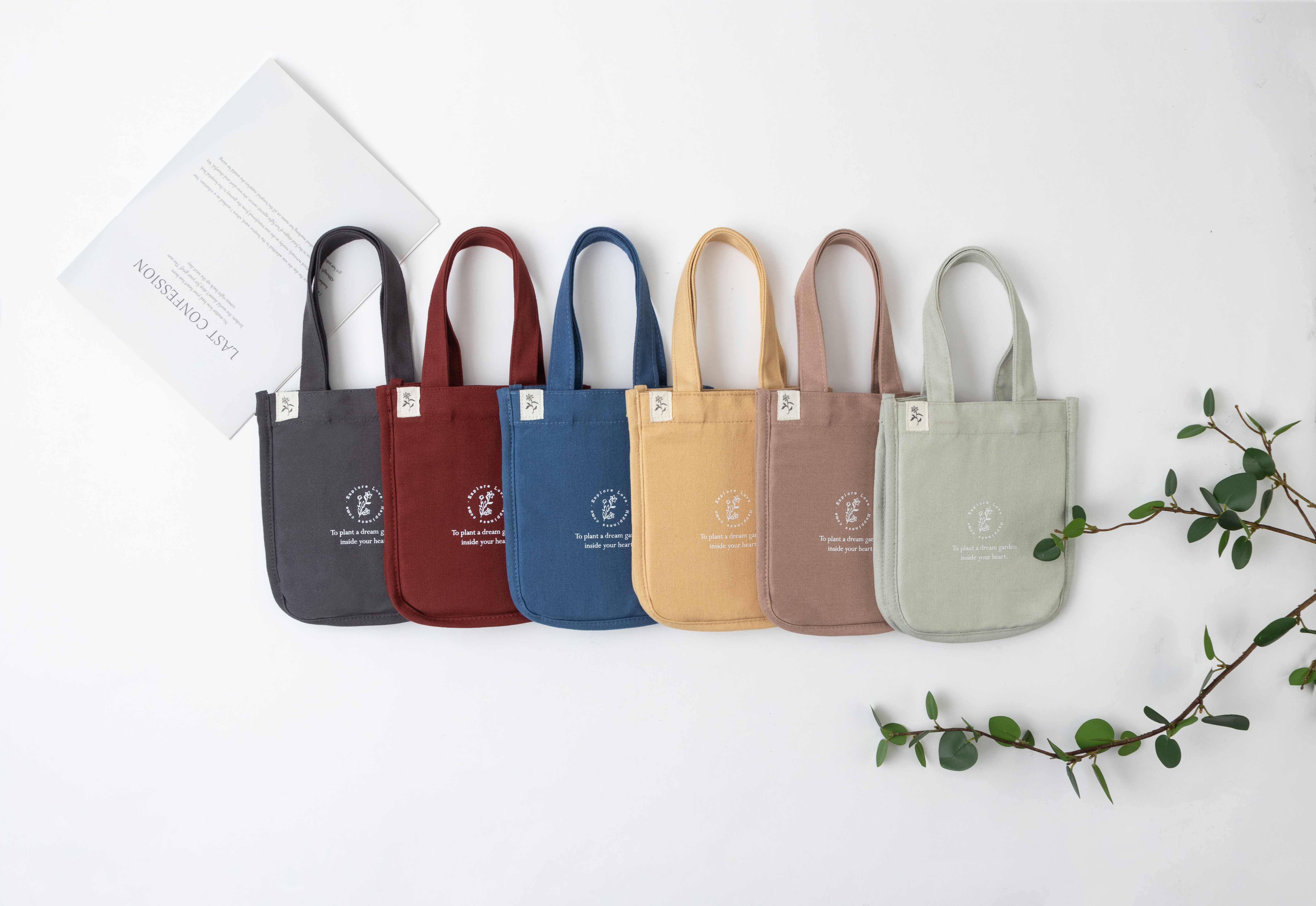 我の珍藏寶貝🎀Oolab 小莊園簡約日常帆布提袋