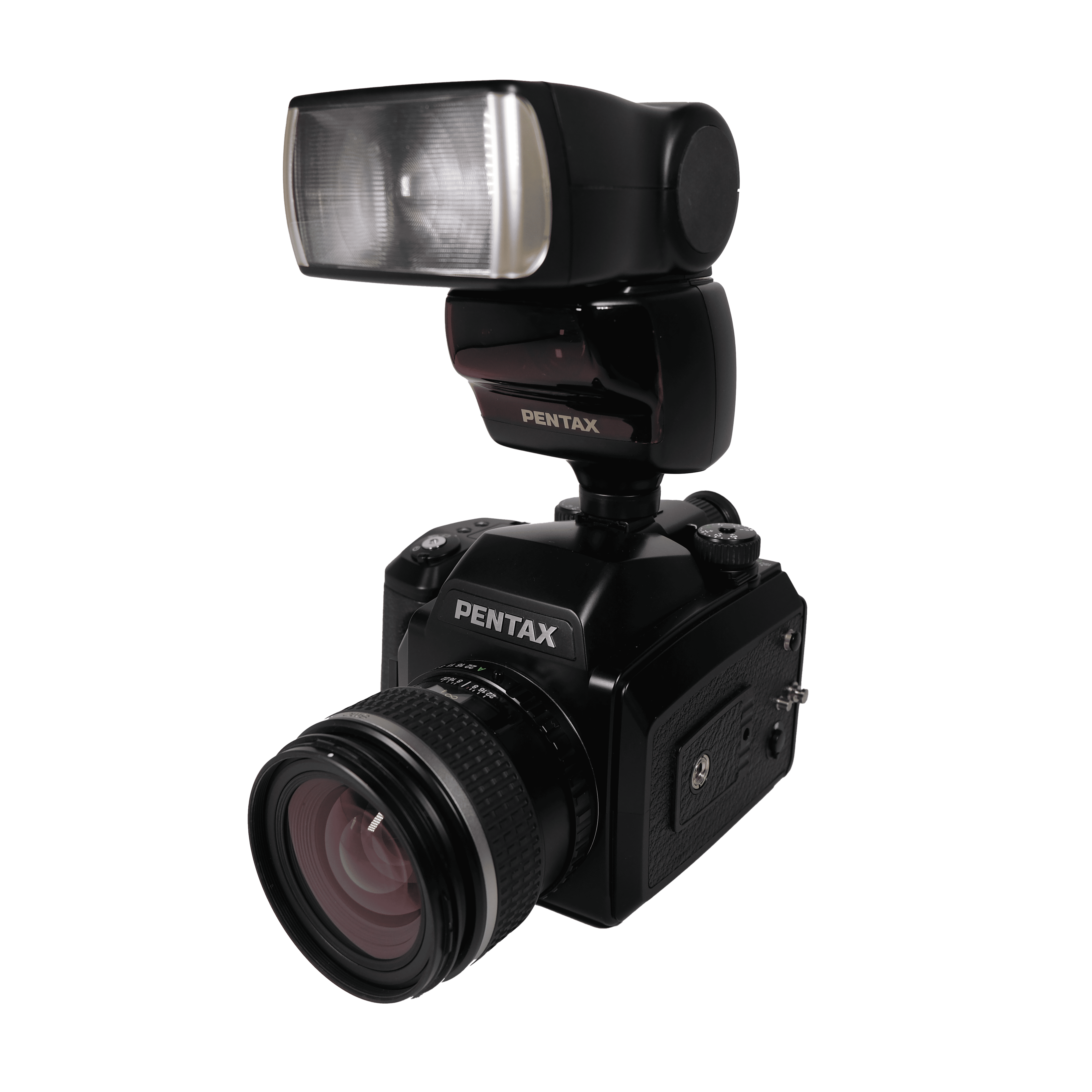 PENTAX 645N 菲林相機 + AF-500 閃燈自制套裝 HK$13,880 (訂金HK$500)
