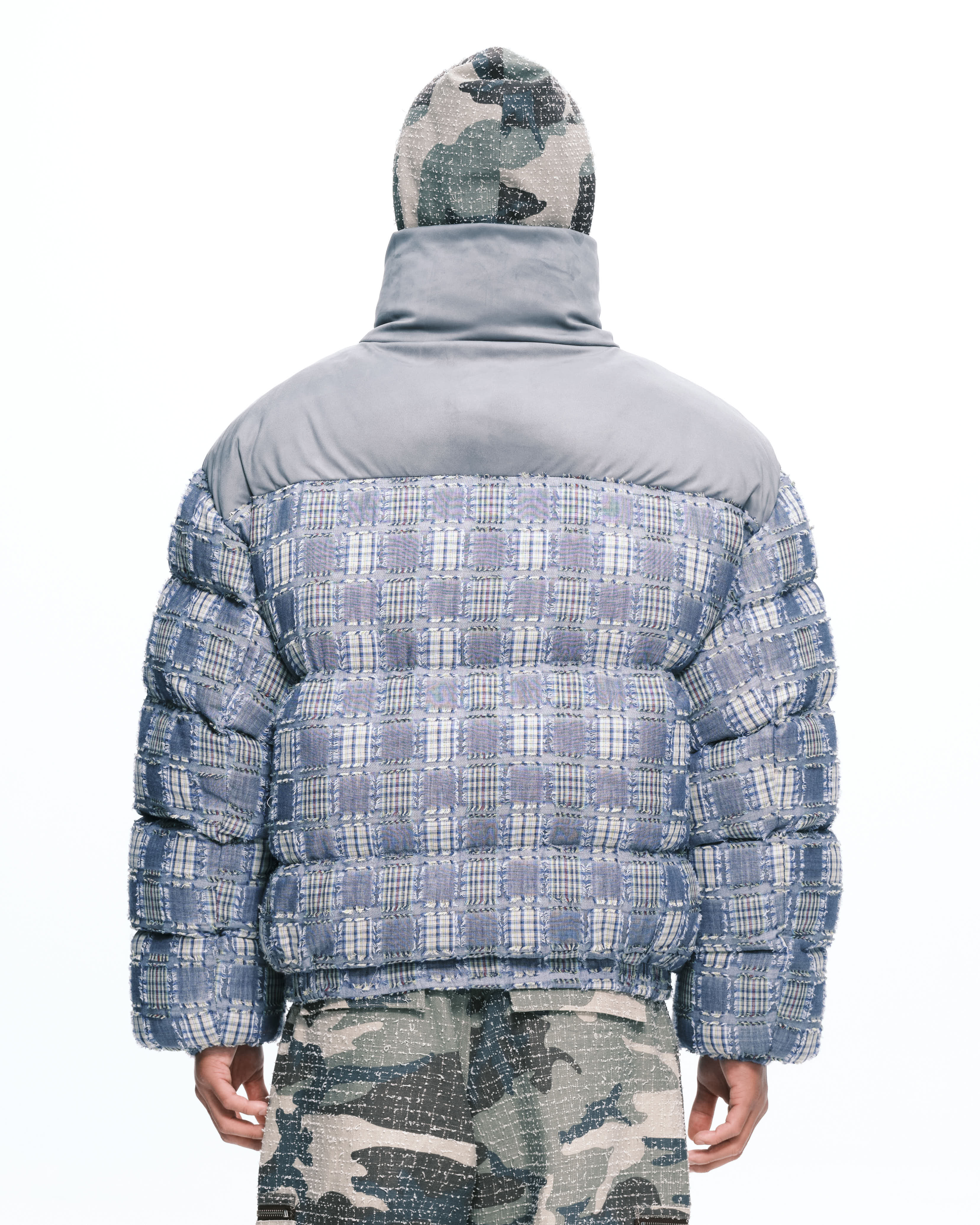 PLATEAU STUDIO｜Type P puffer jacket (Light Blue)