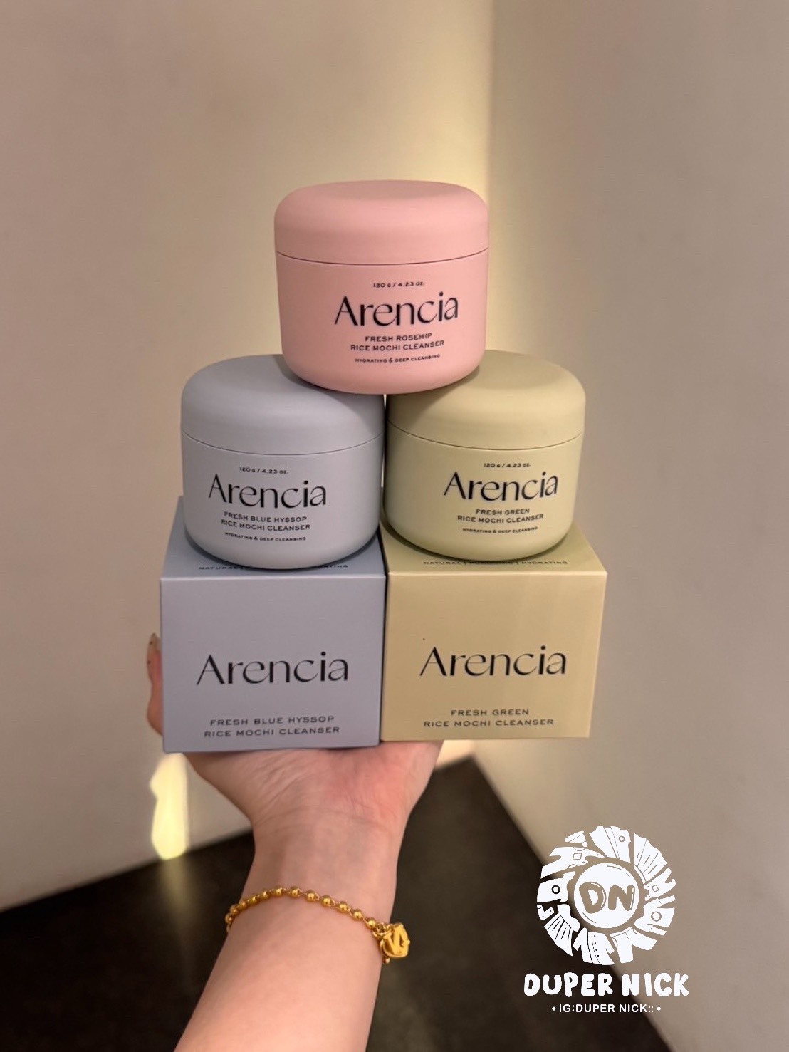 Arencia 年糕潔面膏