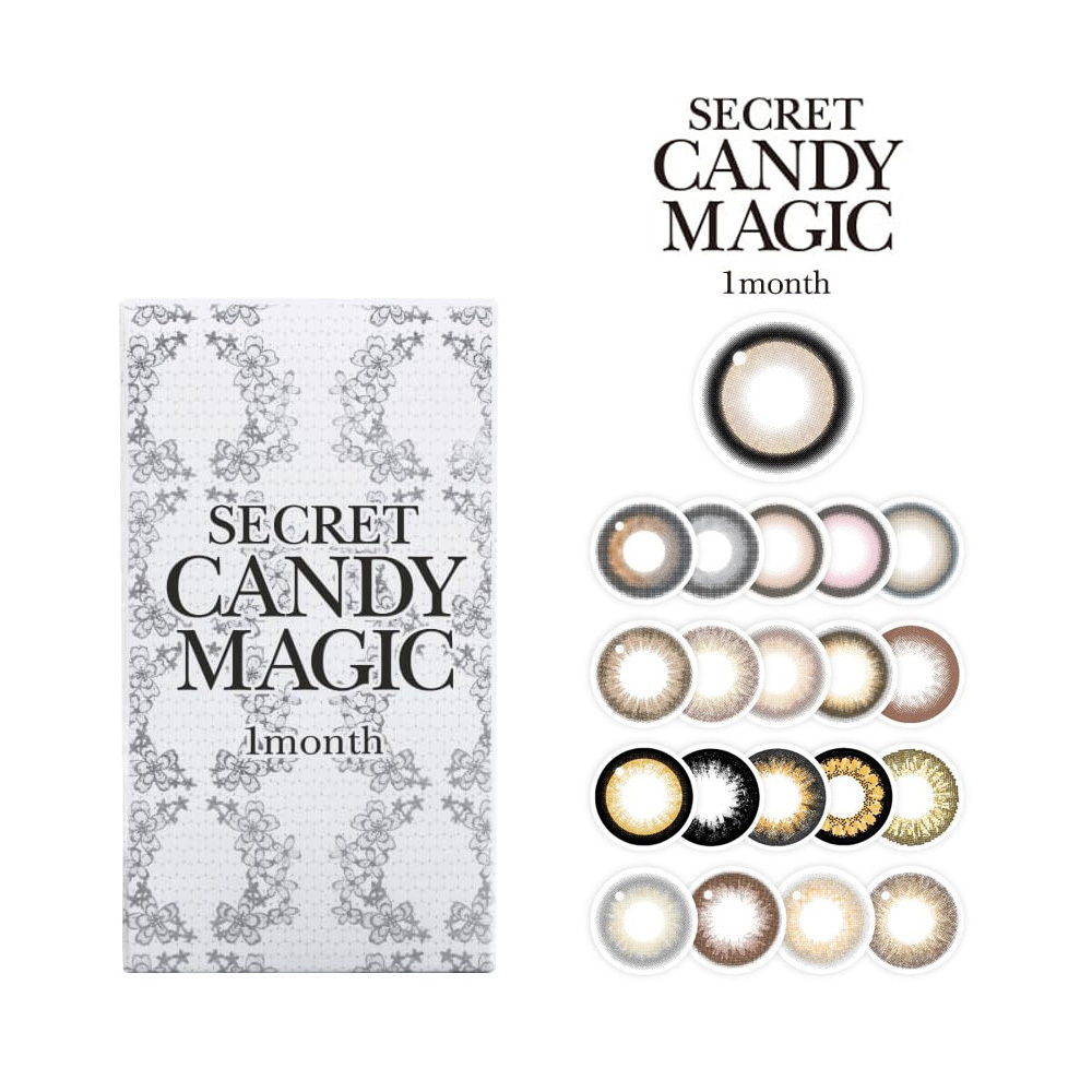 Secret Candy Magic 神秘魔幻糖果 1 Month 美瞳 彩色 月拋 隱形眼鏡 1片