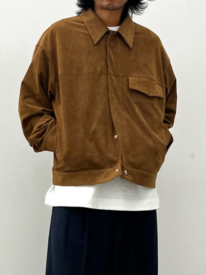 反領開胸猄面褸 HOWELL-070JK