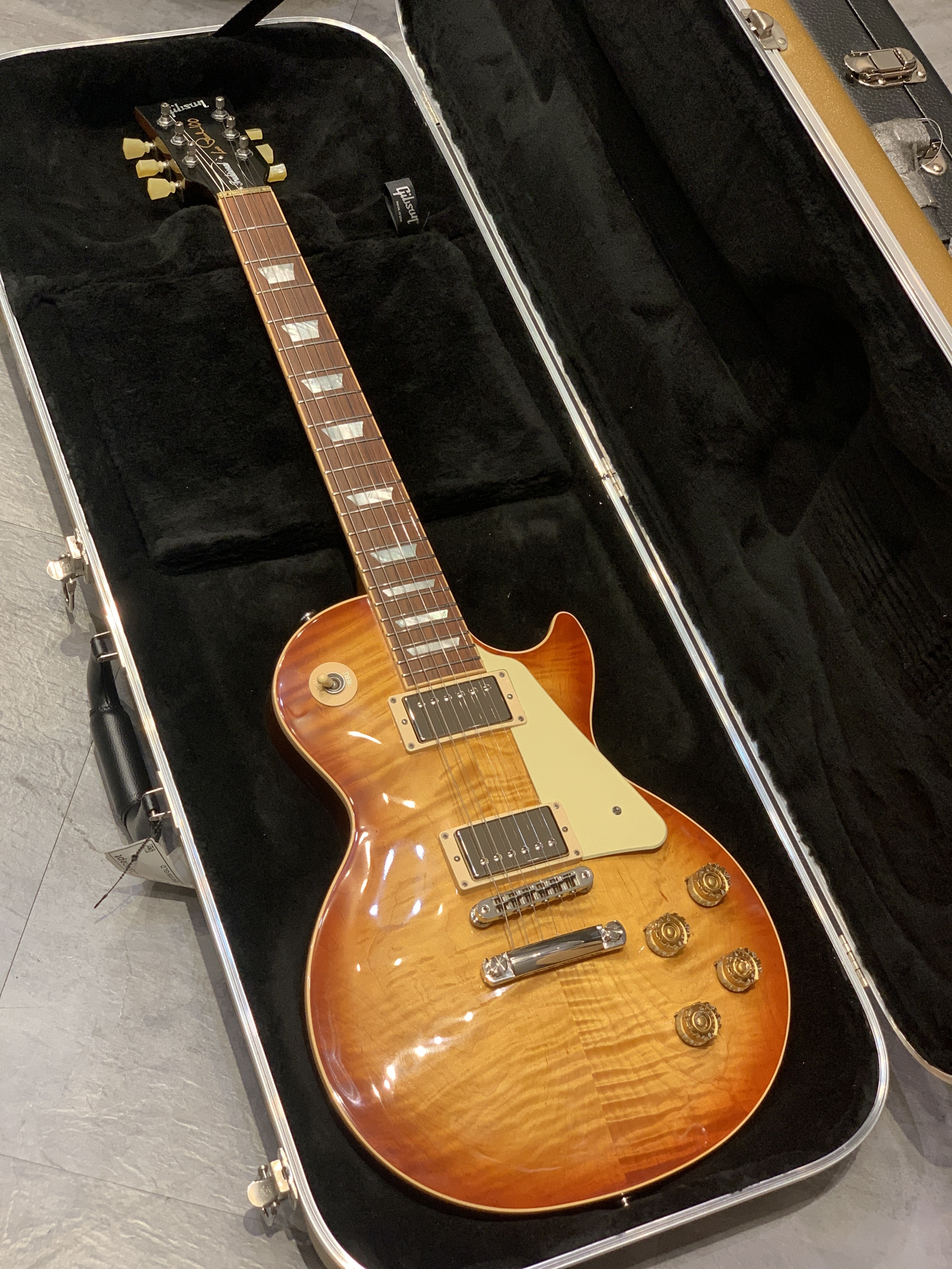 超優質福利品 自動調音 Gibson 2015 Les Paul Traditional HB 一百週年紀念琴 蜂蜜漸層色 電吉他