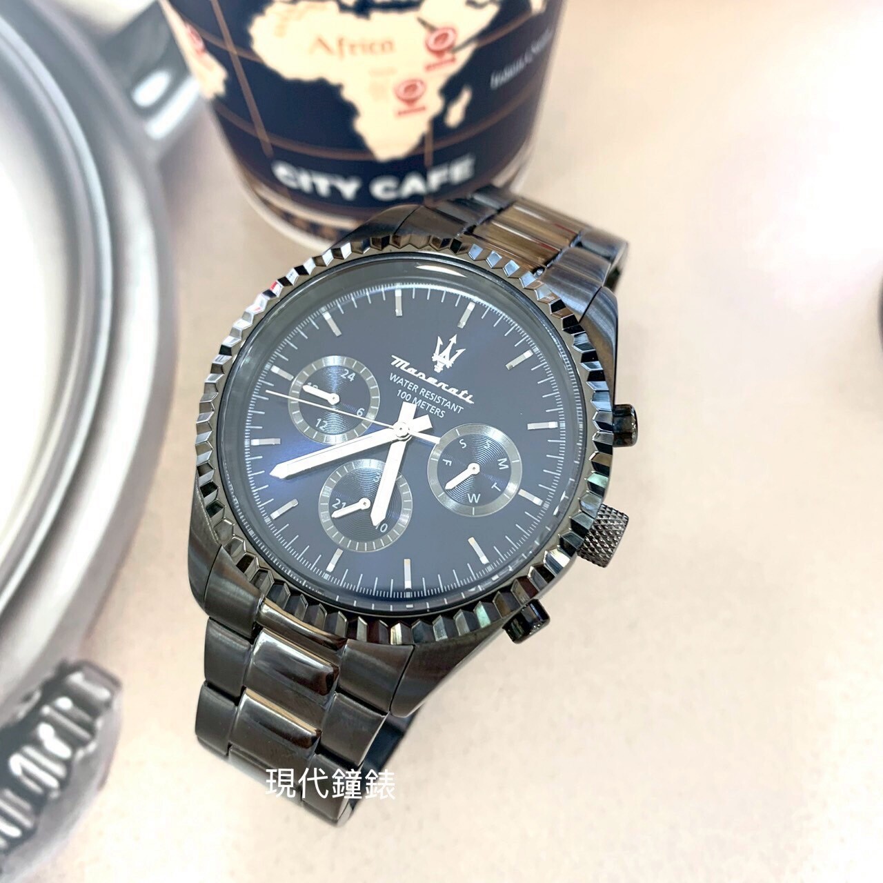 【Maserati 瑪莎拉蒂】賽道奔馳系列 三眼石英腕錶R8853100019 42mm 現代鐘錶