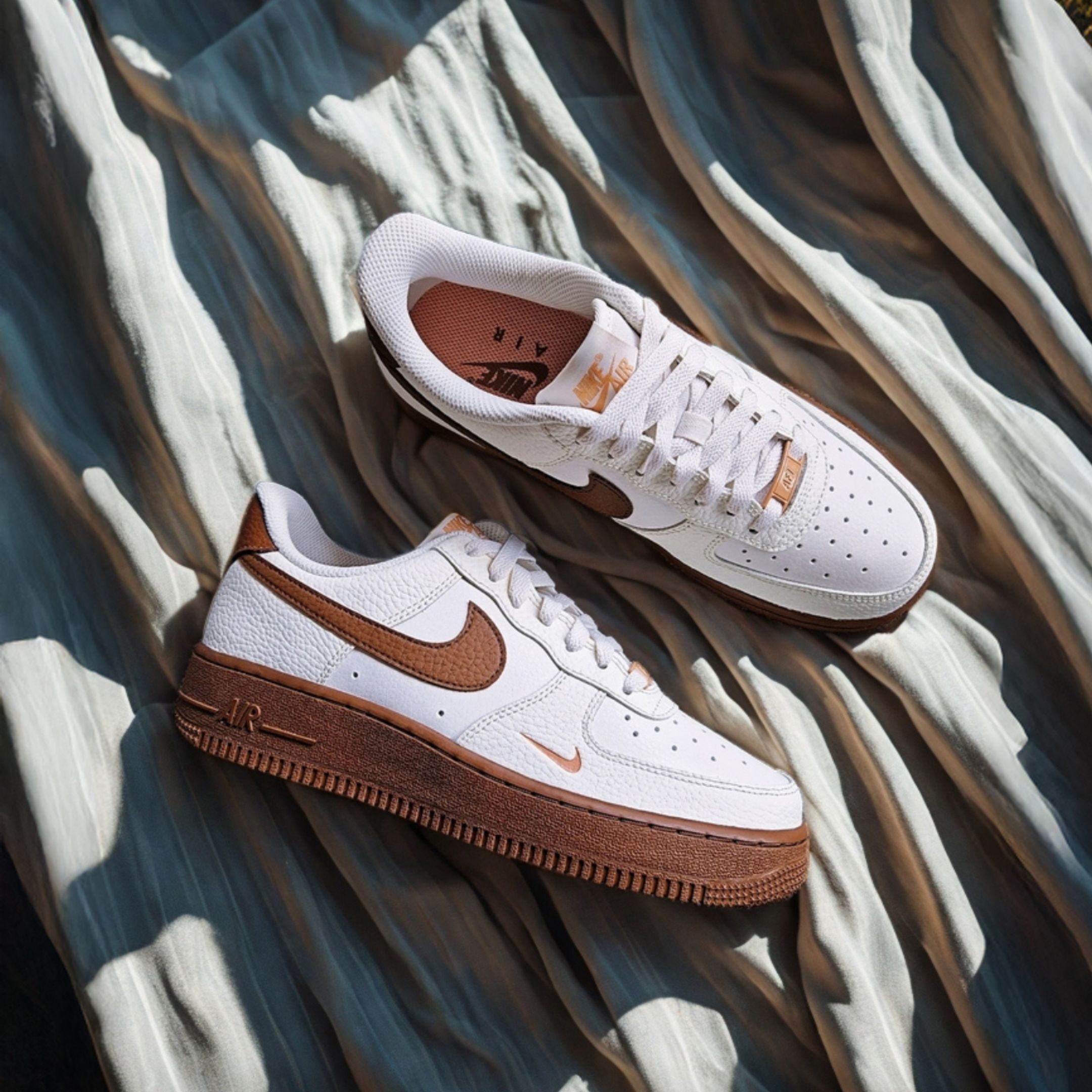 NICEDAY 代購 Nike Air Force 1 巧克力牛奶 阿華田 拿鐵 可可 巧克力 棕色 摩卡 女鞋 小勾 IM3378-122