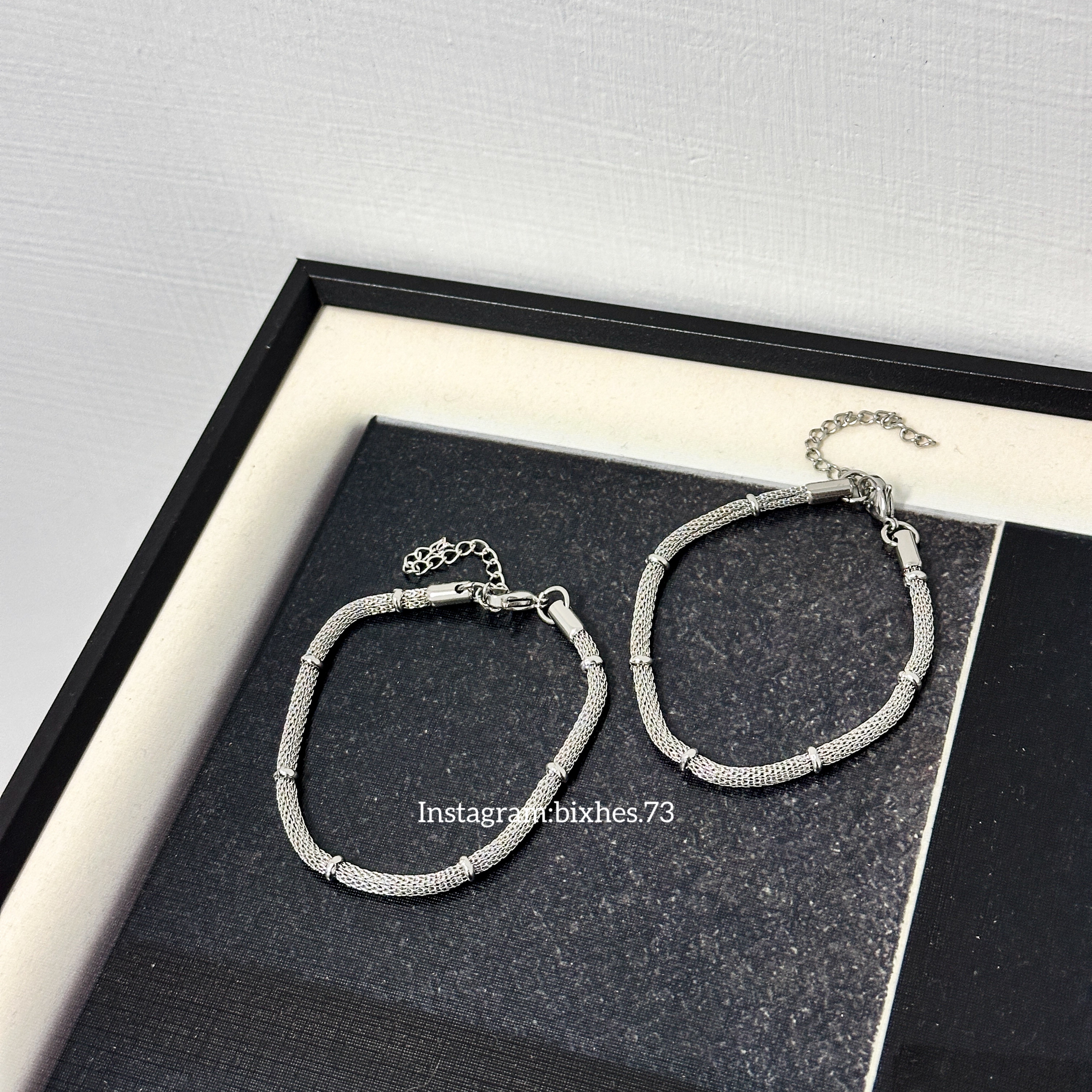 蛇骨銀圈手鍊(K00035)