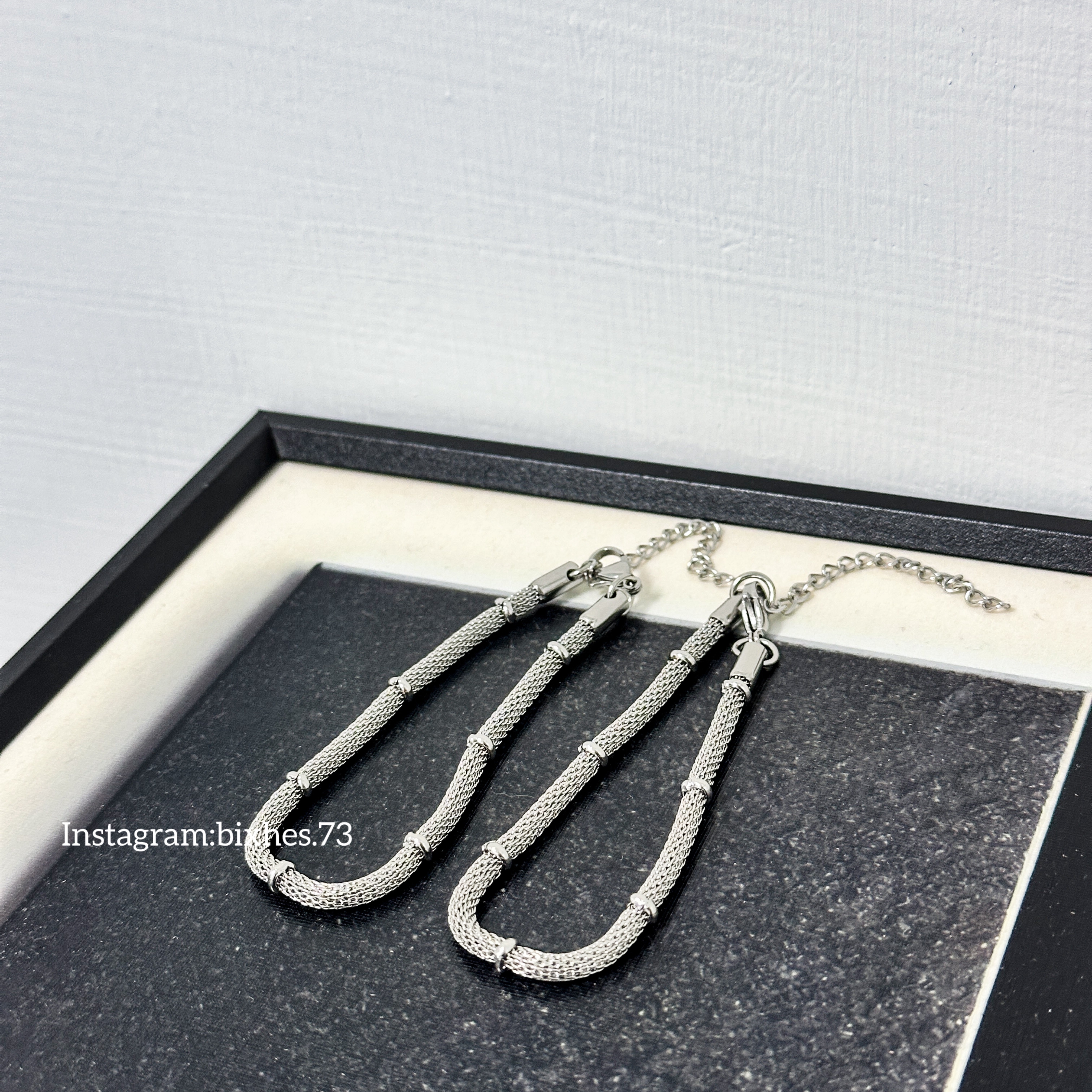 蛇骨銀圈手鍊(K00035)