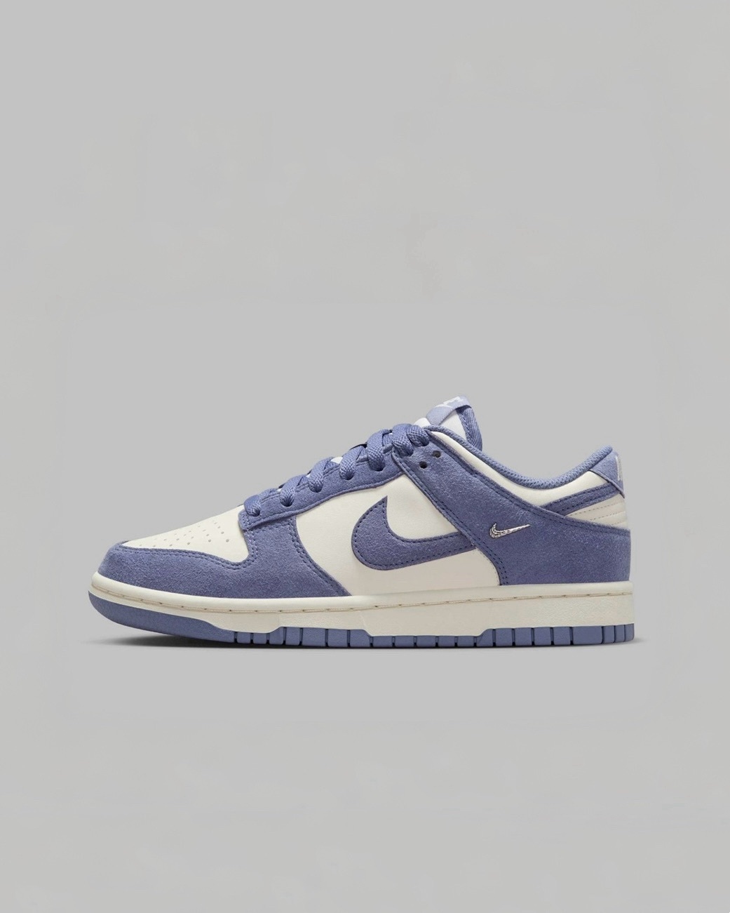 NIKE DUNK LOW WMNS 薰衣草紫 金屬勾 麂皮 女鞋 IB4417-103