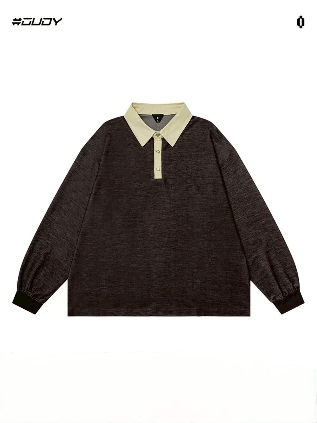 OVDY 翻領寬鬆 polo衫