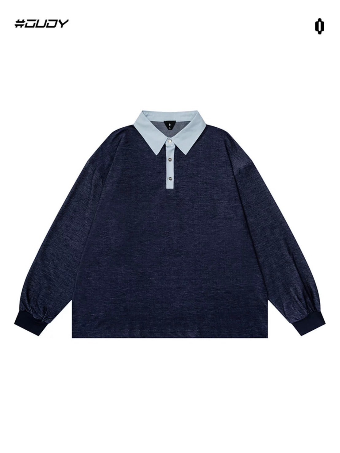 OVDY 翻領寬鬆 polo衫