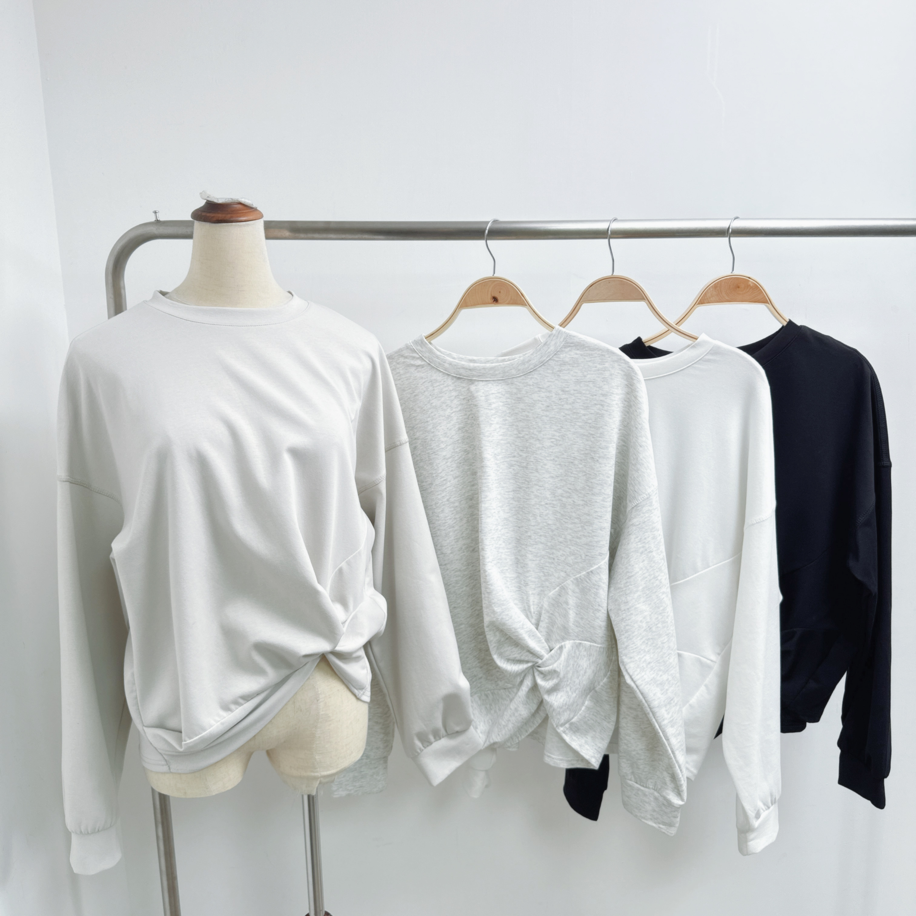 衫腳扭結曼巴棉TOP (E16-E19)