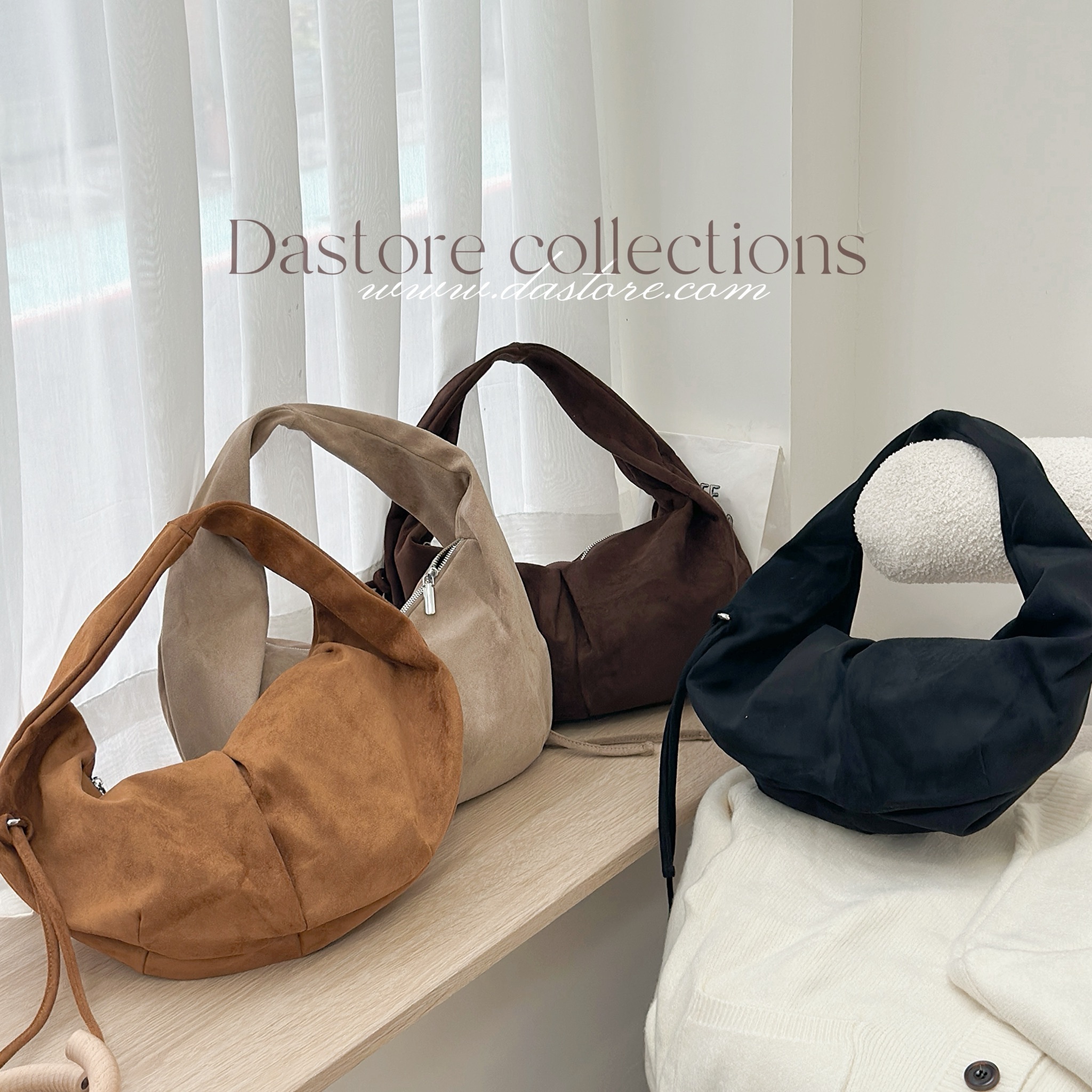 楓葉麂皮腋下水餃包