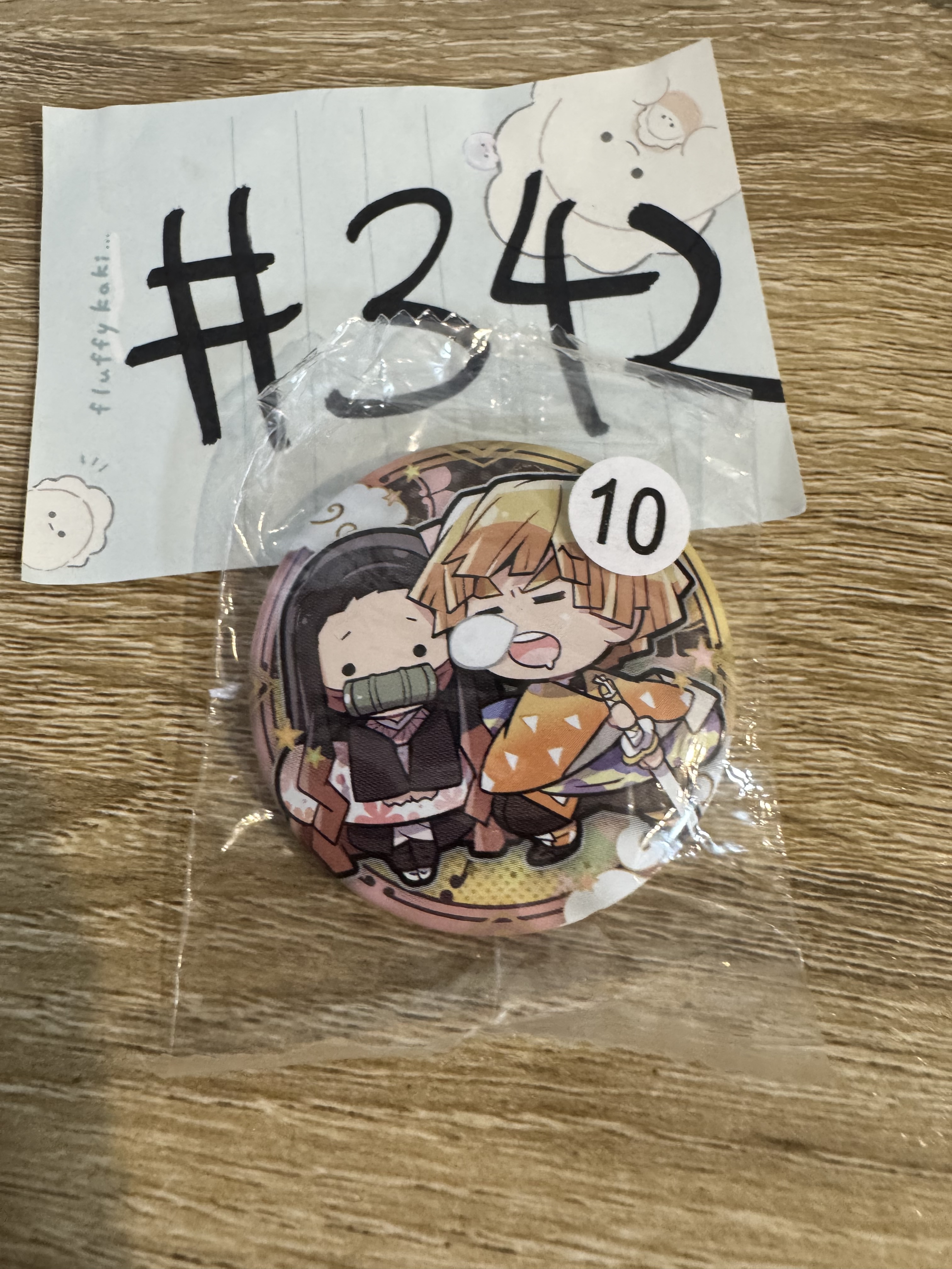 鬼滅之刃 2人 襟章#342