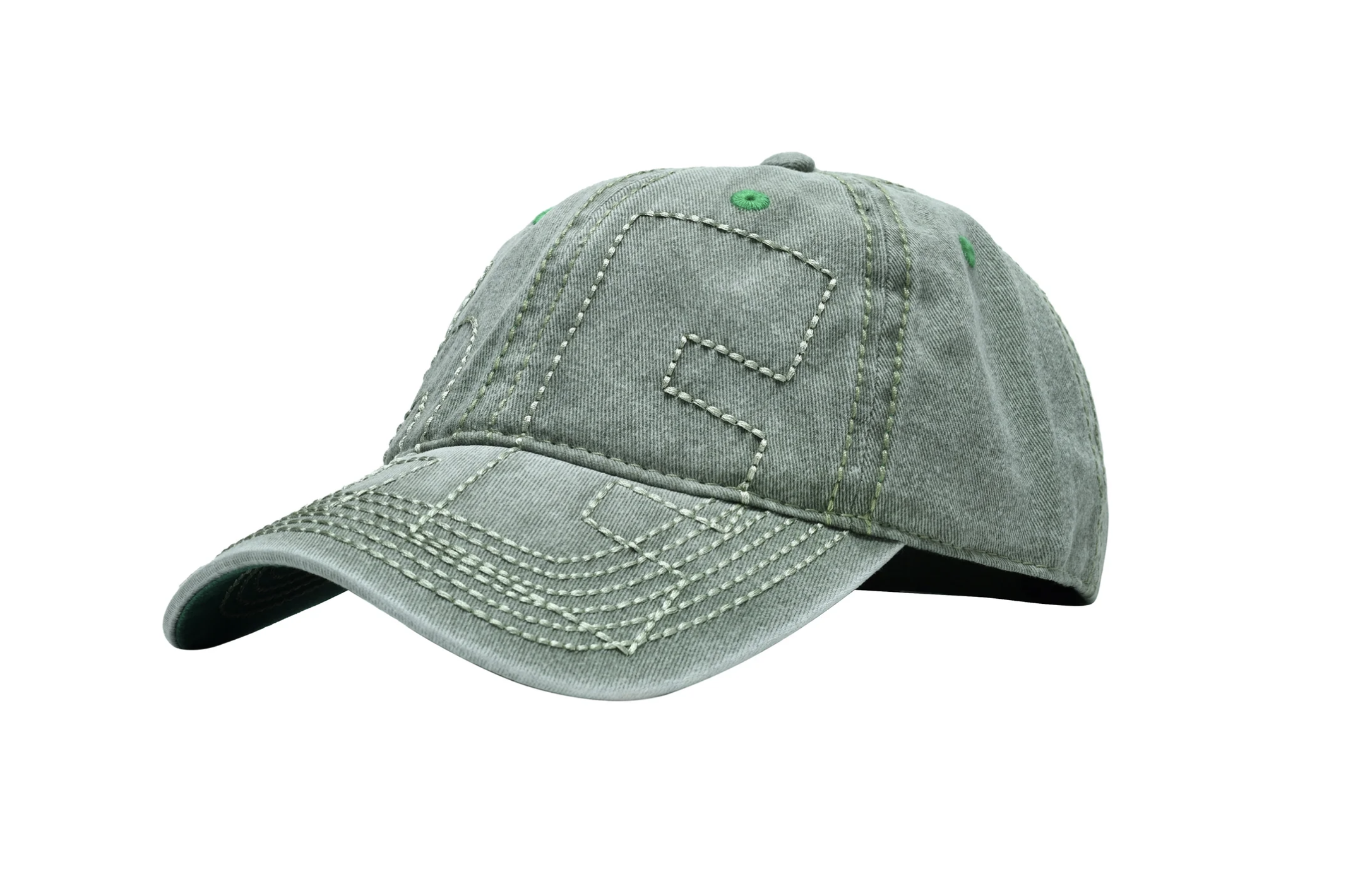 b.Eautiful "Vapor 6 Panel Hat" (Moss)