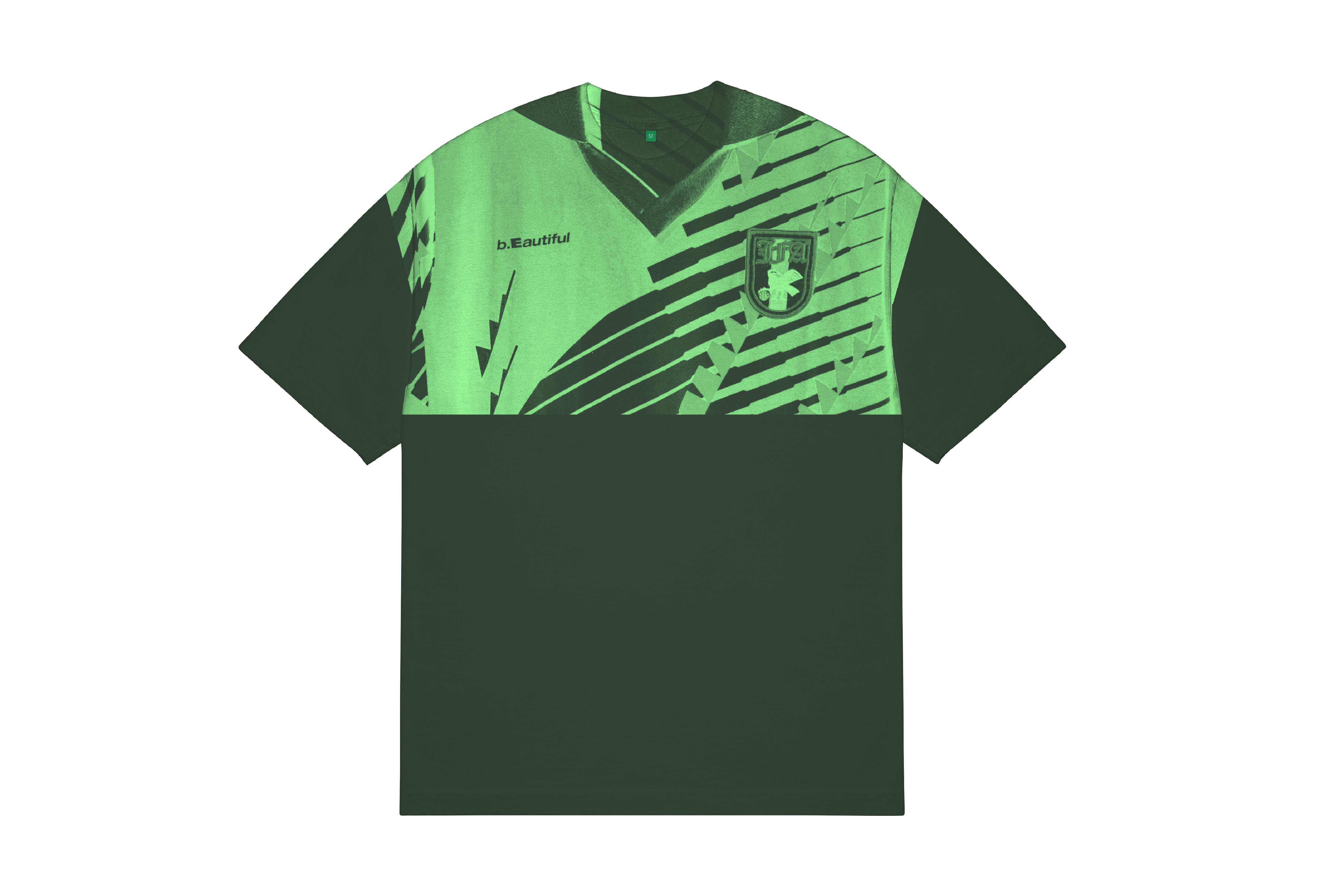 b.Eautiful "Soccer Jersey 2 T-Shirt" (Green)