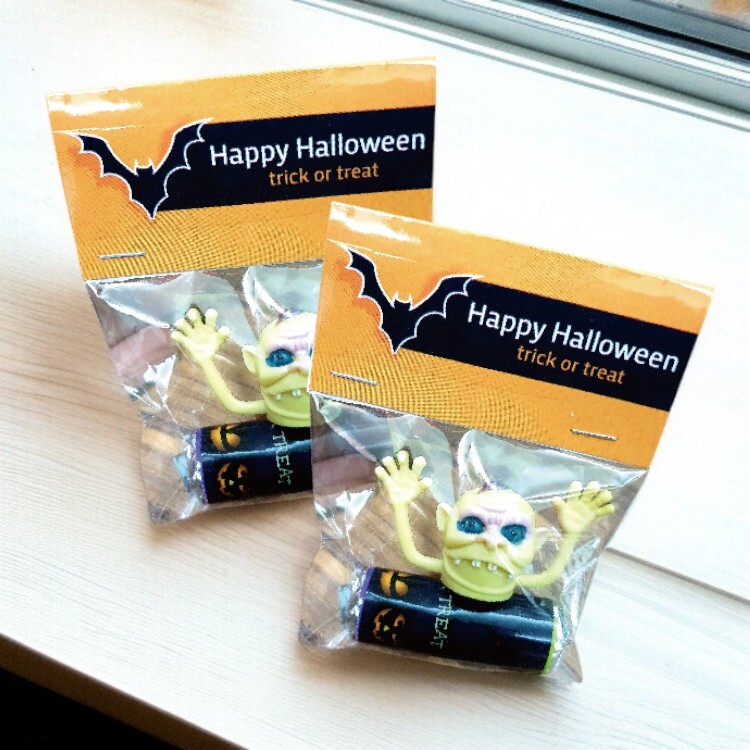 萬聖節指偶曼陀珠糖果,萬聖節玩具糖果包