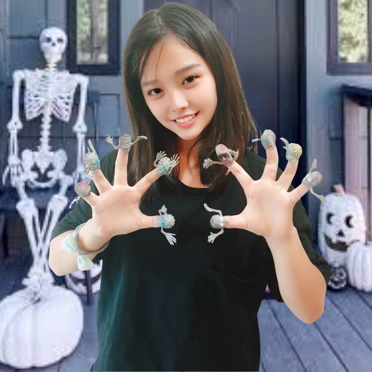 萬聖節指偶曼陀珠糖果,萬聖節玩具糖果包